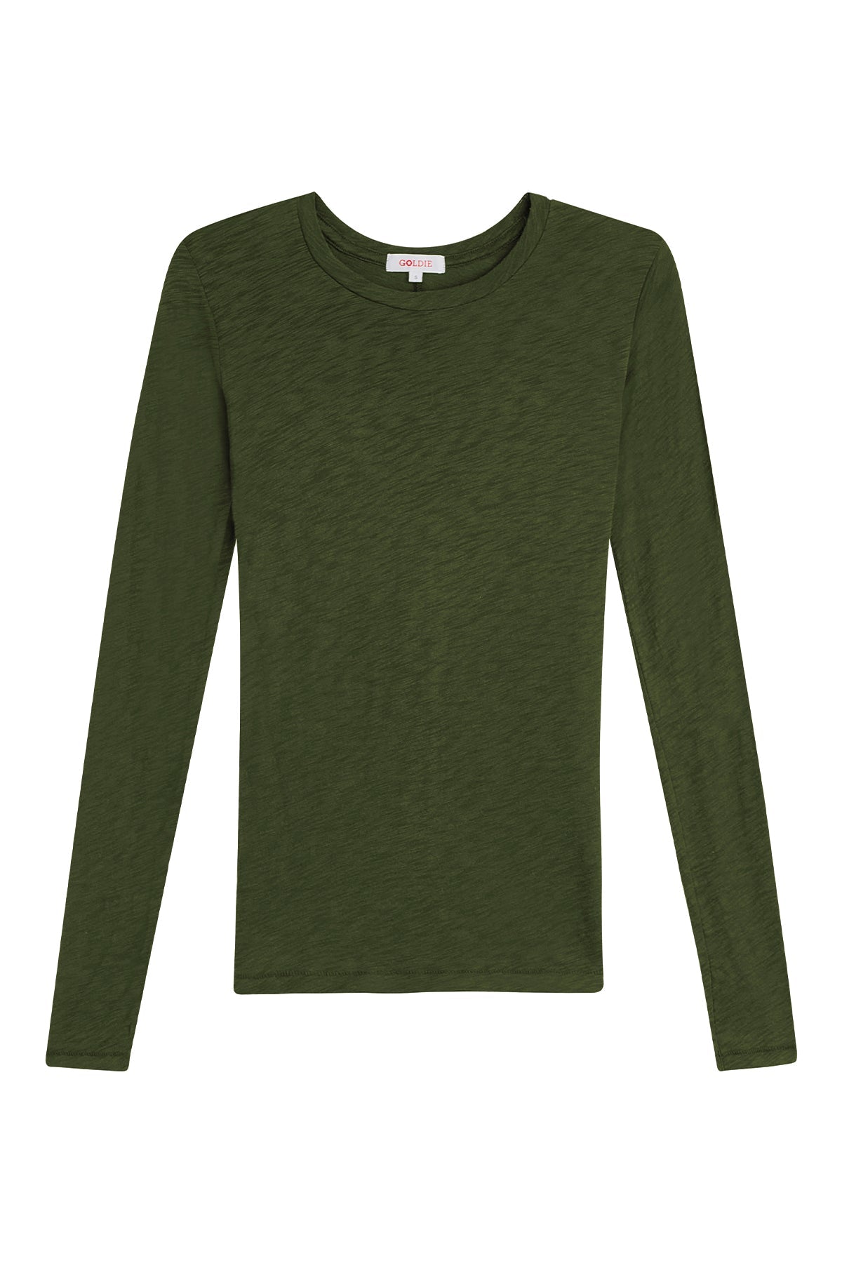 Signature Slub Long Sleeve Tee - Goldie LeWinter #color_holly
