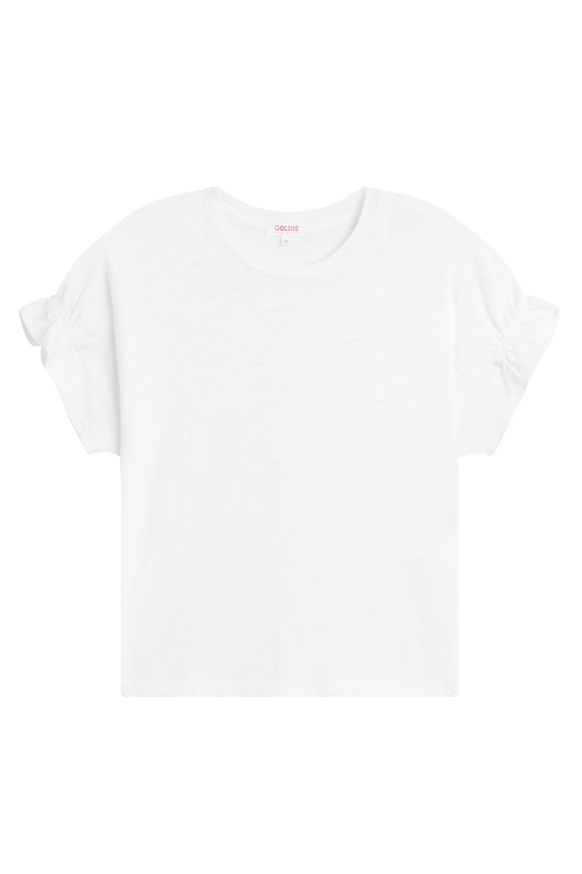 Signature Slub Puff & Ruffle Sleeve Tee - Goldie LeWinter