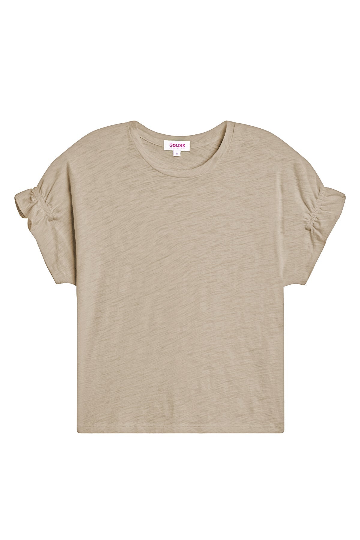 Signature Slub Puff & Ruffle Sleeve Tee - Goldie LeWinter #color_string