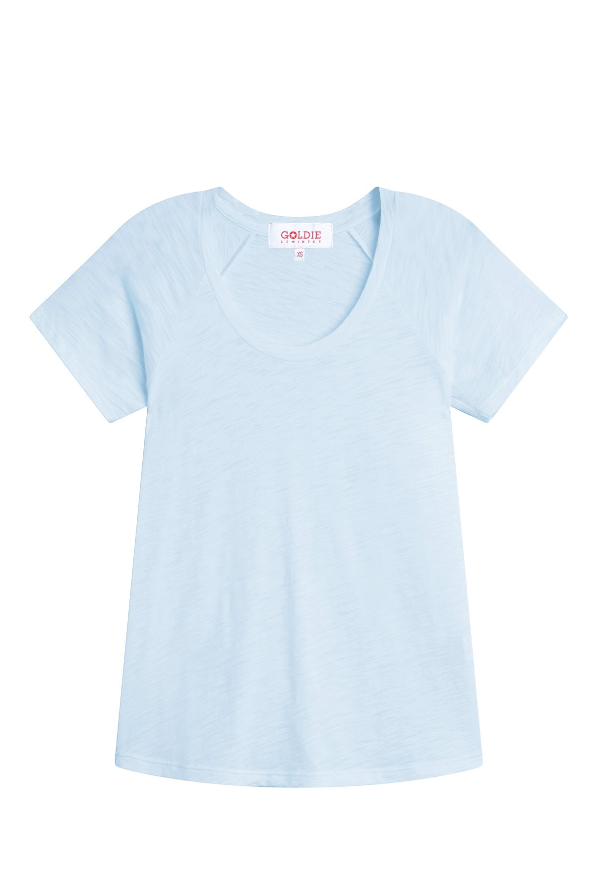 Signature Slub Raglan Tee - Goldie LeWinter #color_bluebell - limited edition