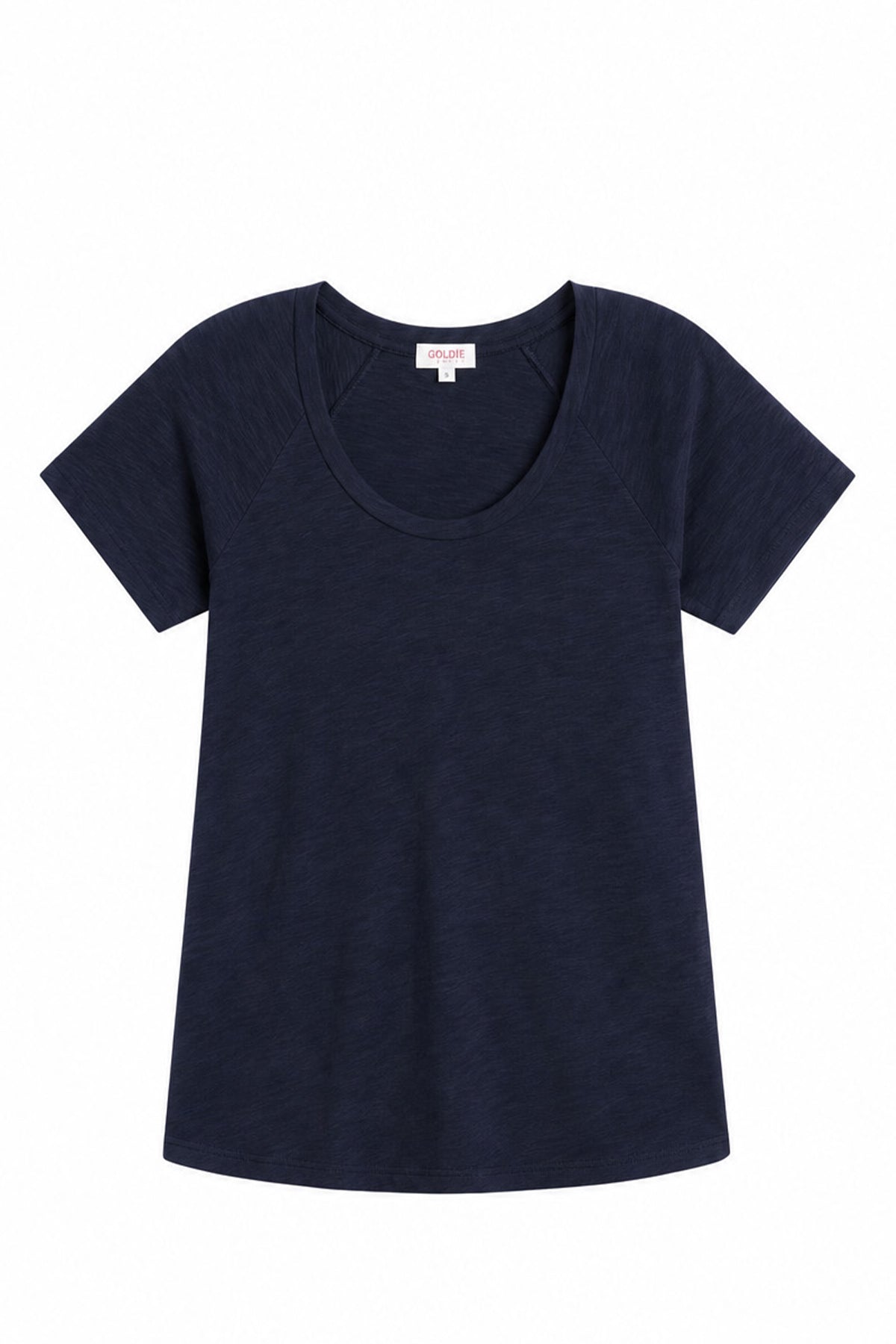 Signature Slub Raglan Tee - Goldie LeWinter #color_navy