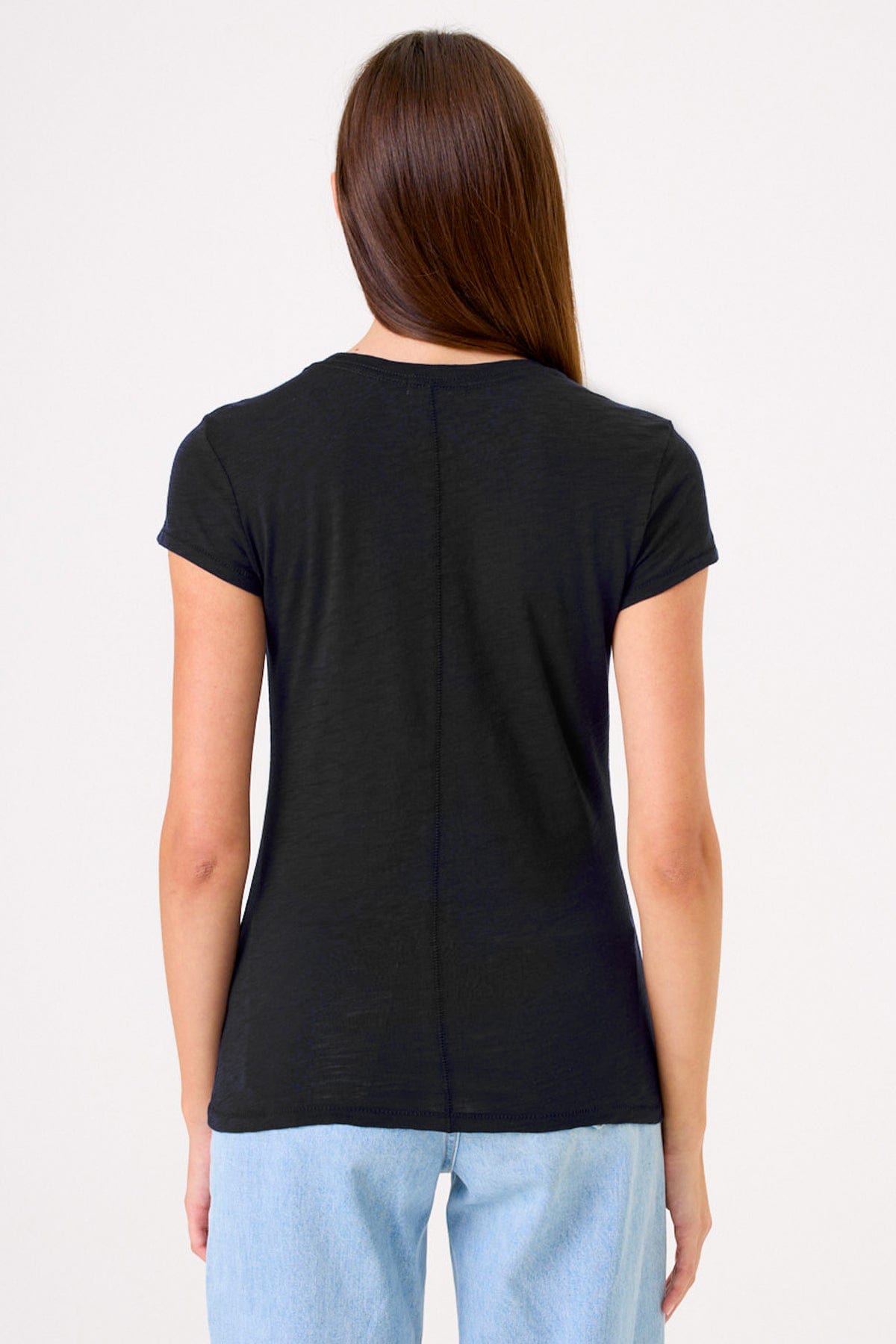 Signature Slub Tee - Goldie LeWinter #color_black