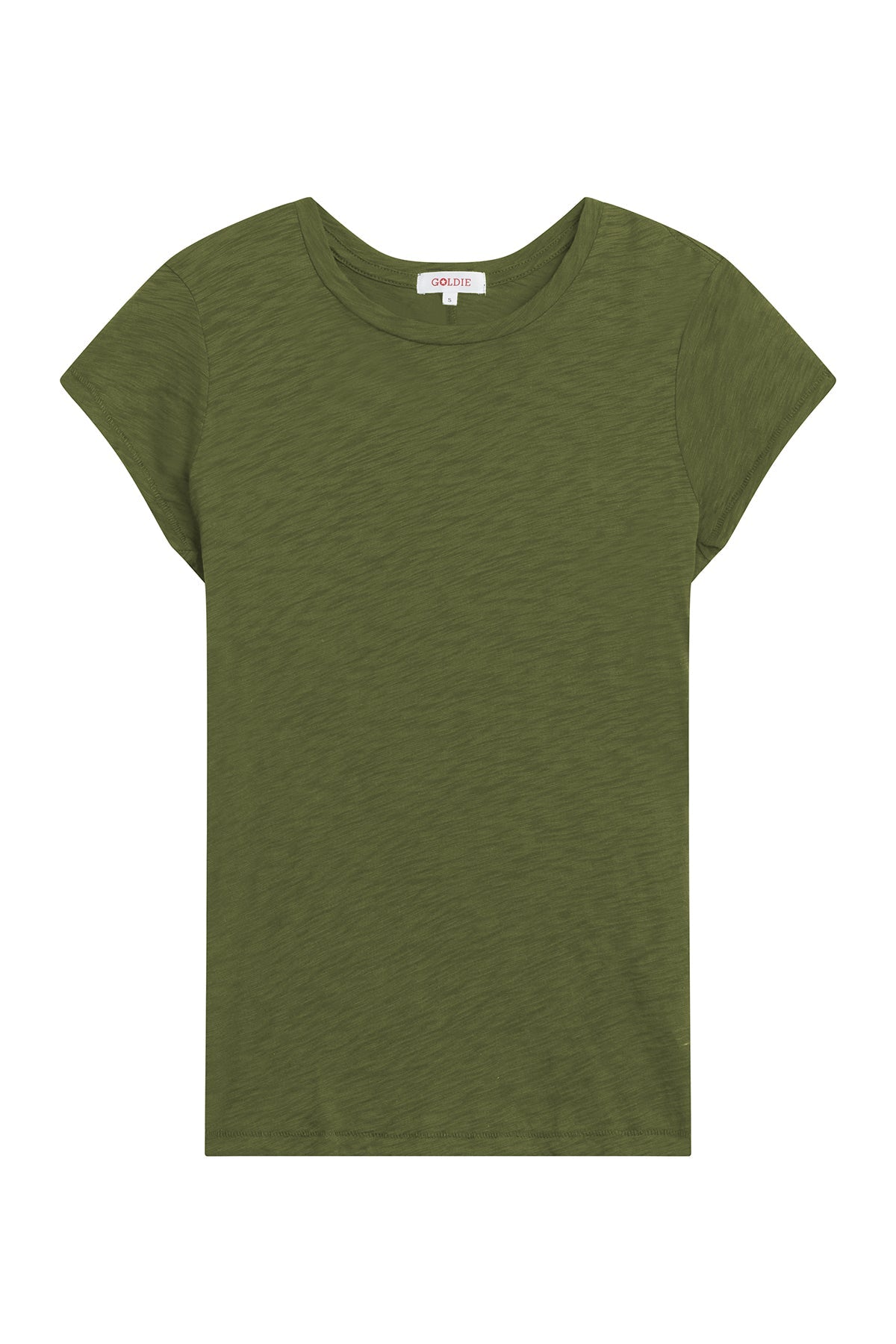 Signature Slub Tee - Goldie LeWinter #color_cypress - limited edition