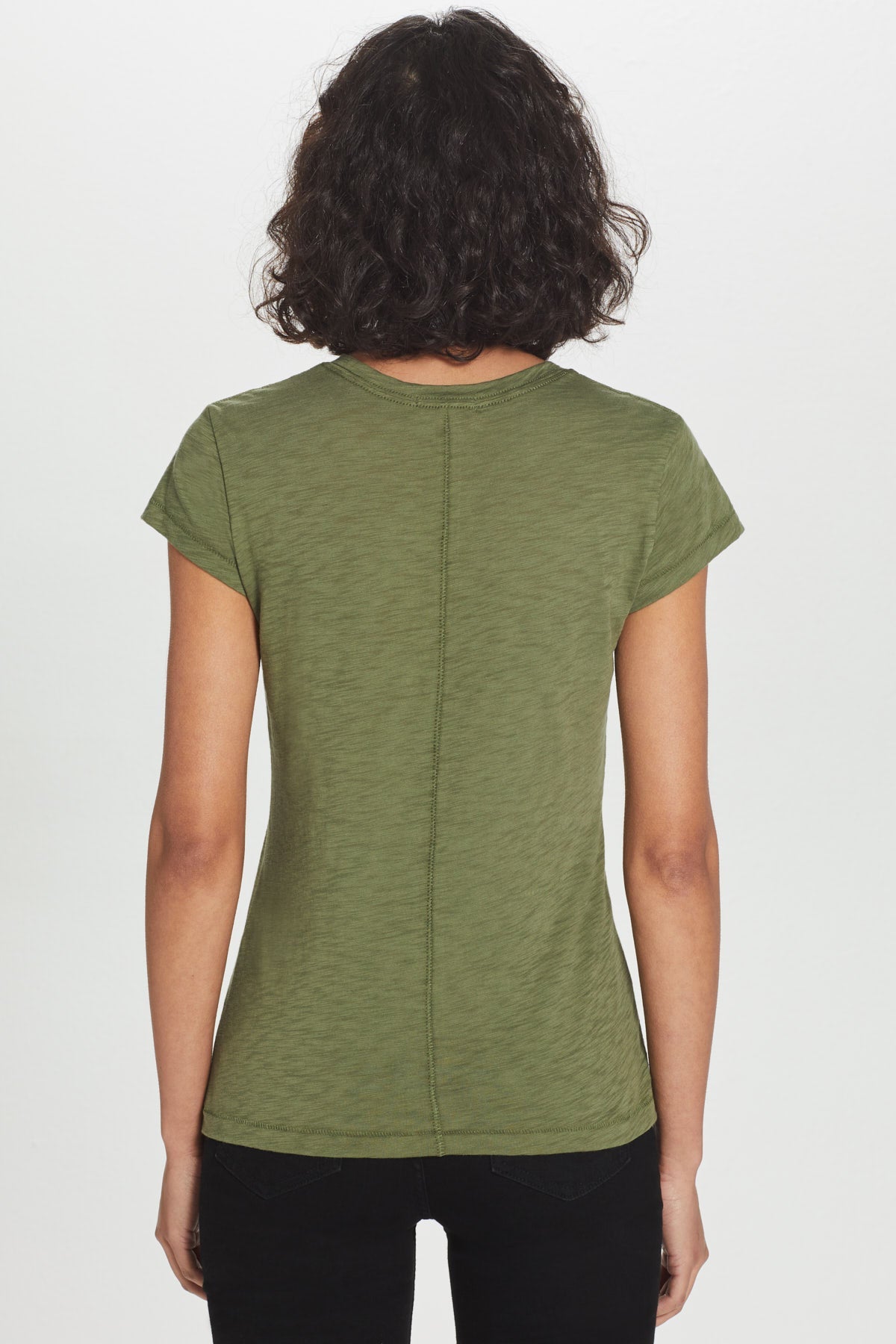 Signature Slub Tee - Goldie LeWinter #color_cypress - limited edition