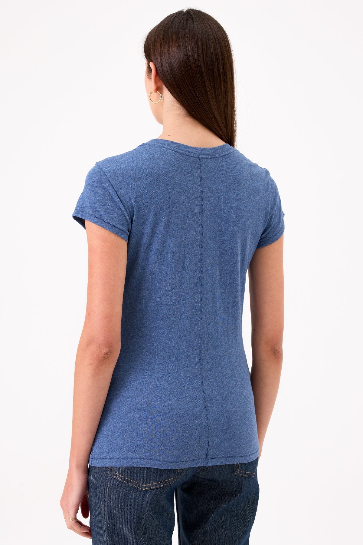 Signature Slub Tee - Goldie LeWinter #color_denim heather - limited edition