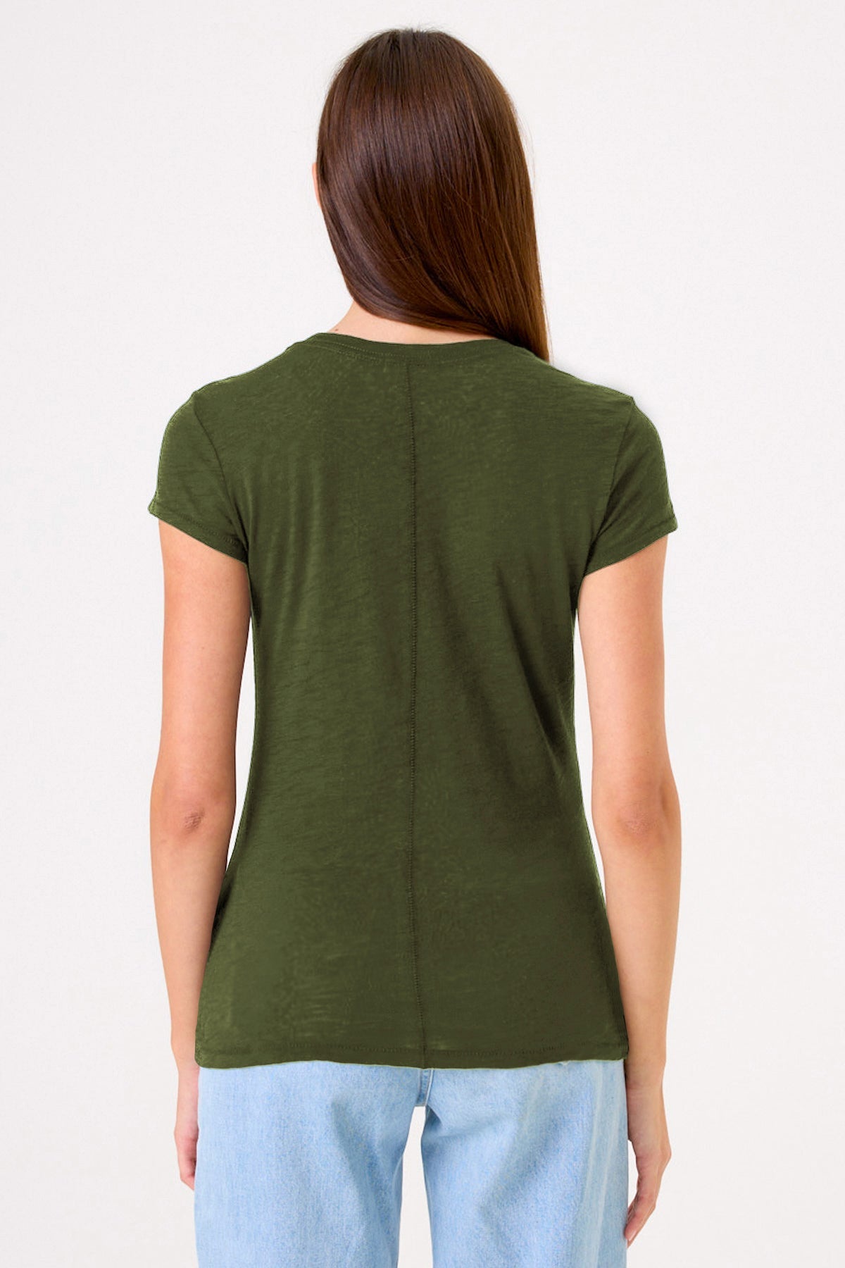 Signature Slub Tee - Goldie LeWinter #color_holly