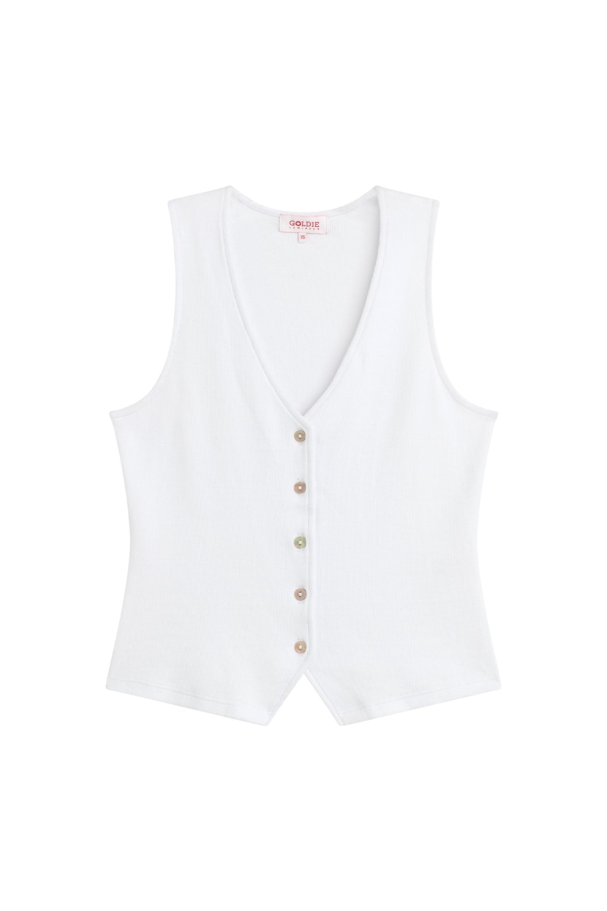 Simone Vest - Goldie LeWinter #color_white