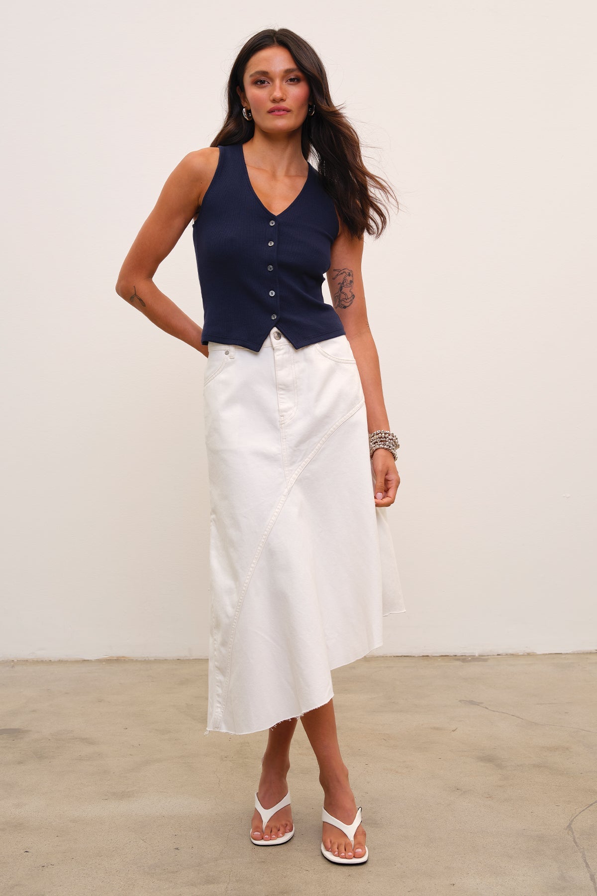 Simone Vest - Goldie LeWinter #color_navy