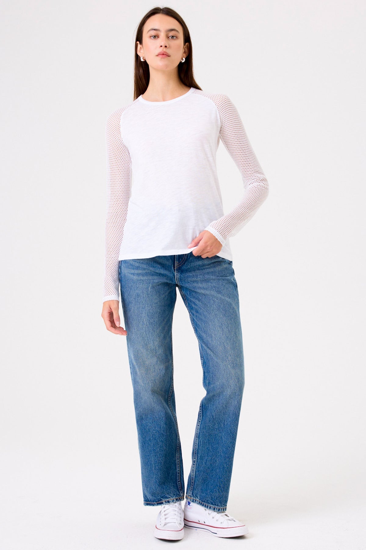 Soleil Top - Goldie LeWinter #color_white