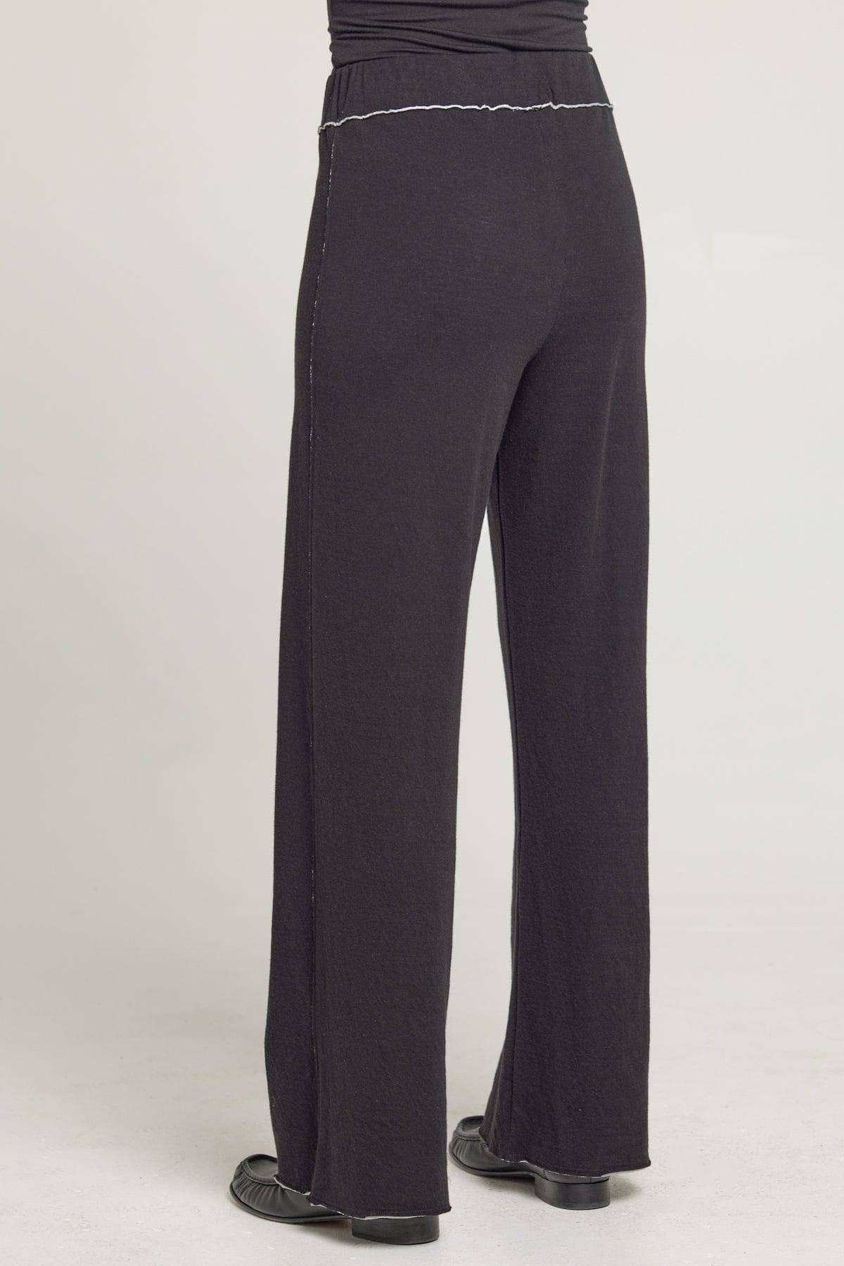Stella Flare Pant - Goldie LeWinter #color_black / gray heather