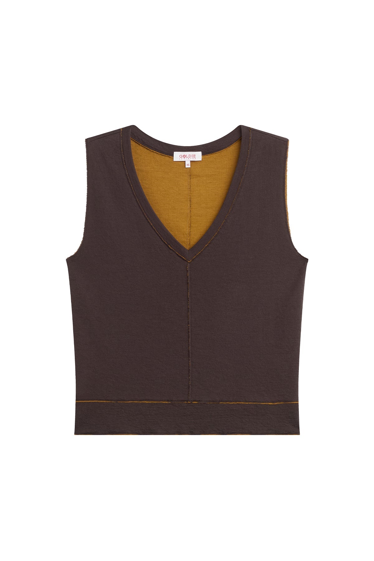 Stella Vest - Goldie LeWinter #color_coffee / bronze