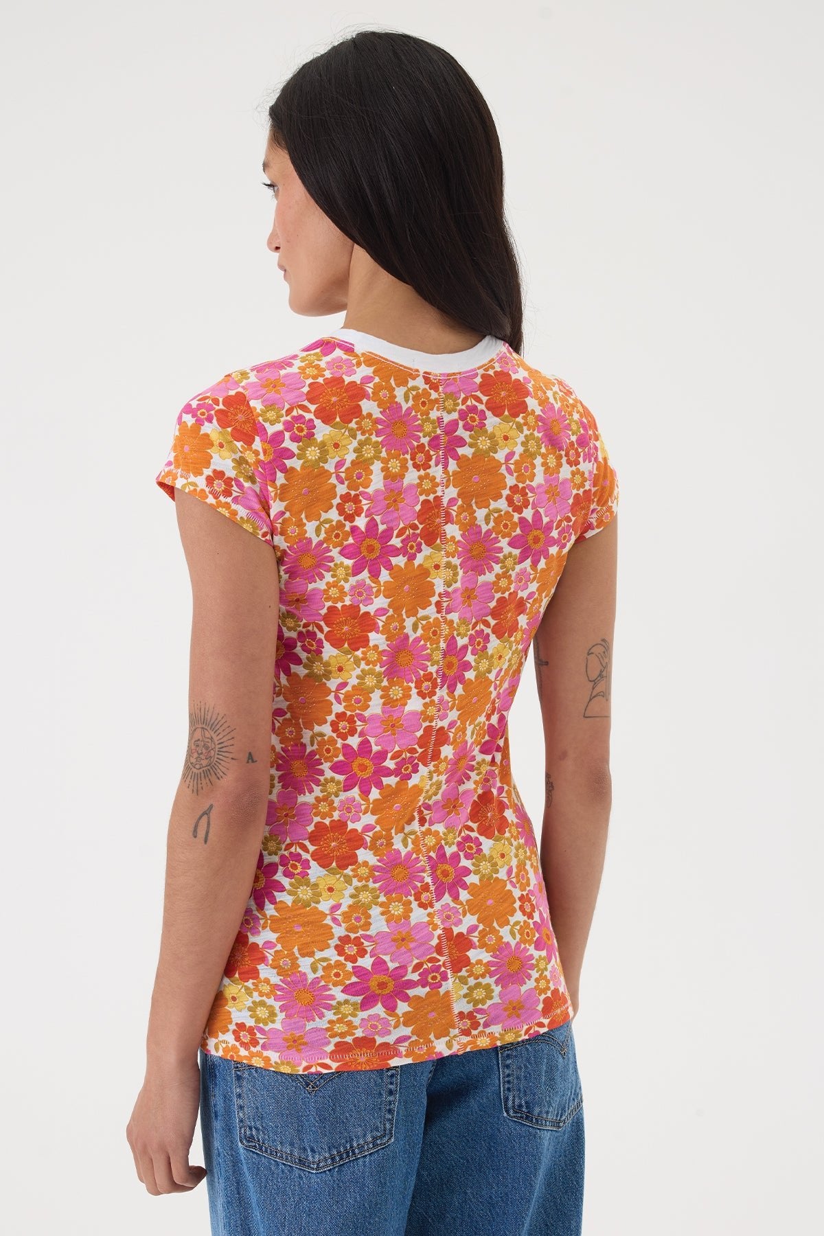 Summer Crush Ringer Tee