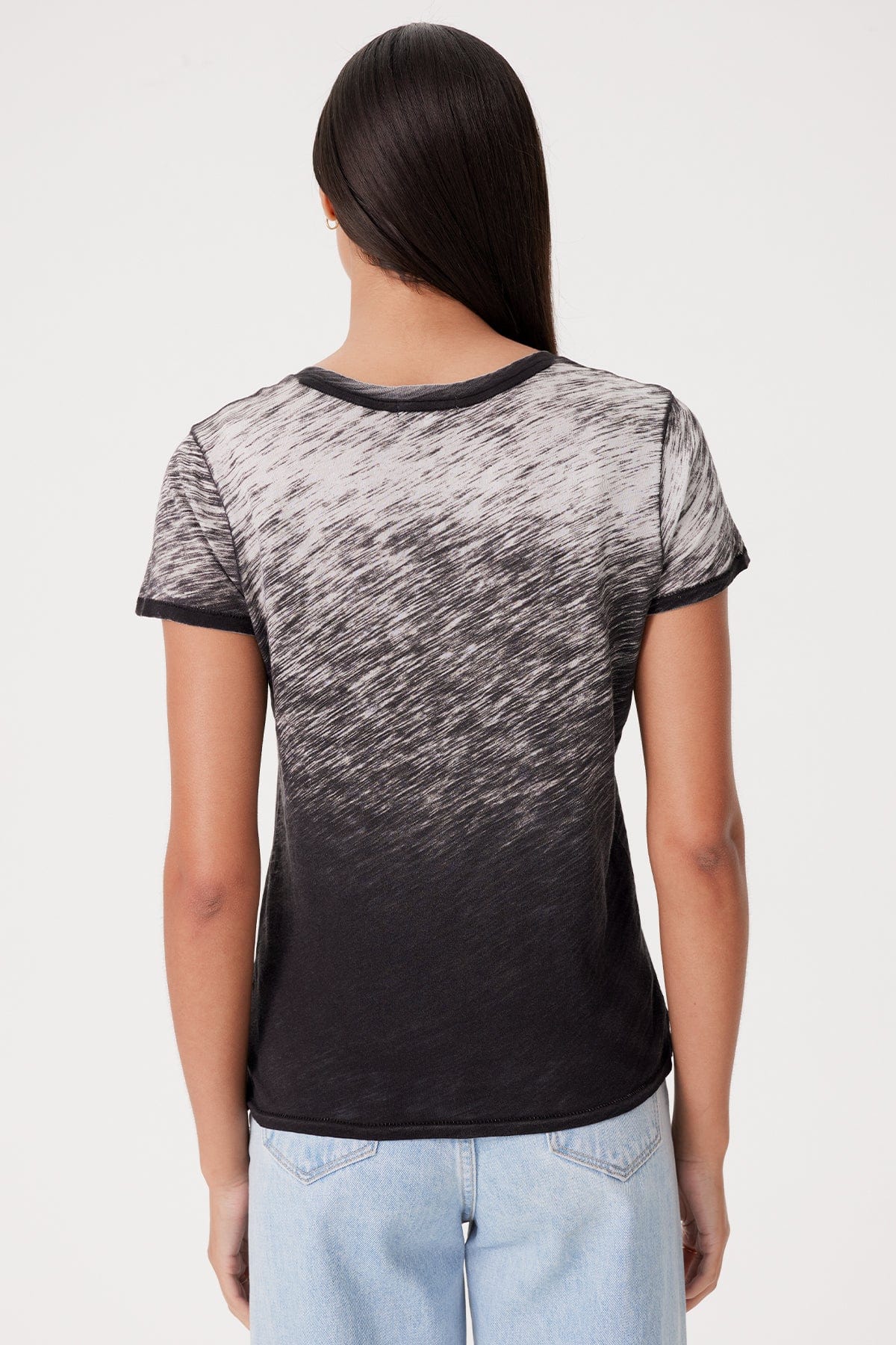 Sunrise V Neck Boy Tee - Goldie LeWinter #color_black