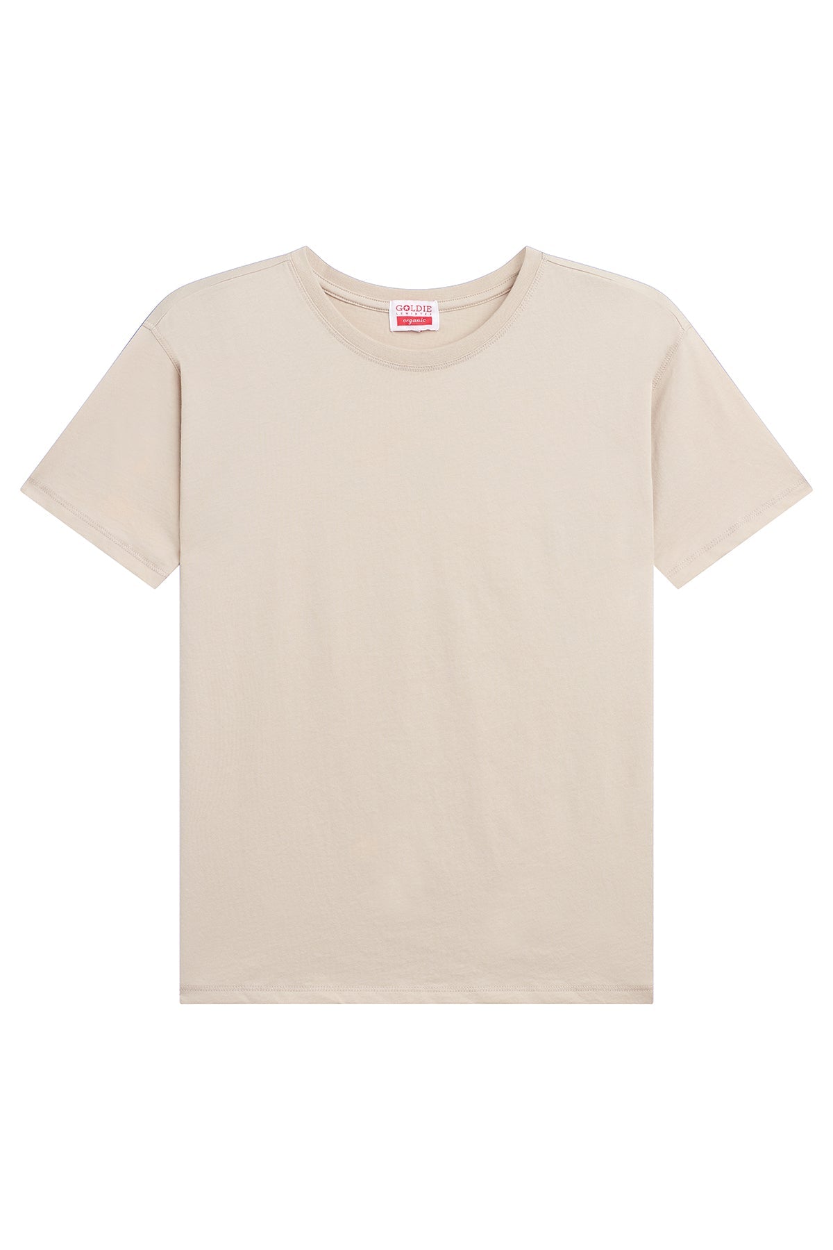 Sydney Organic Girlfriend Tee - Goldie LeWinter #color_stone