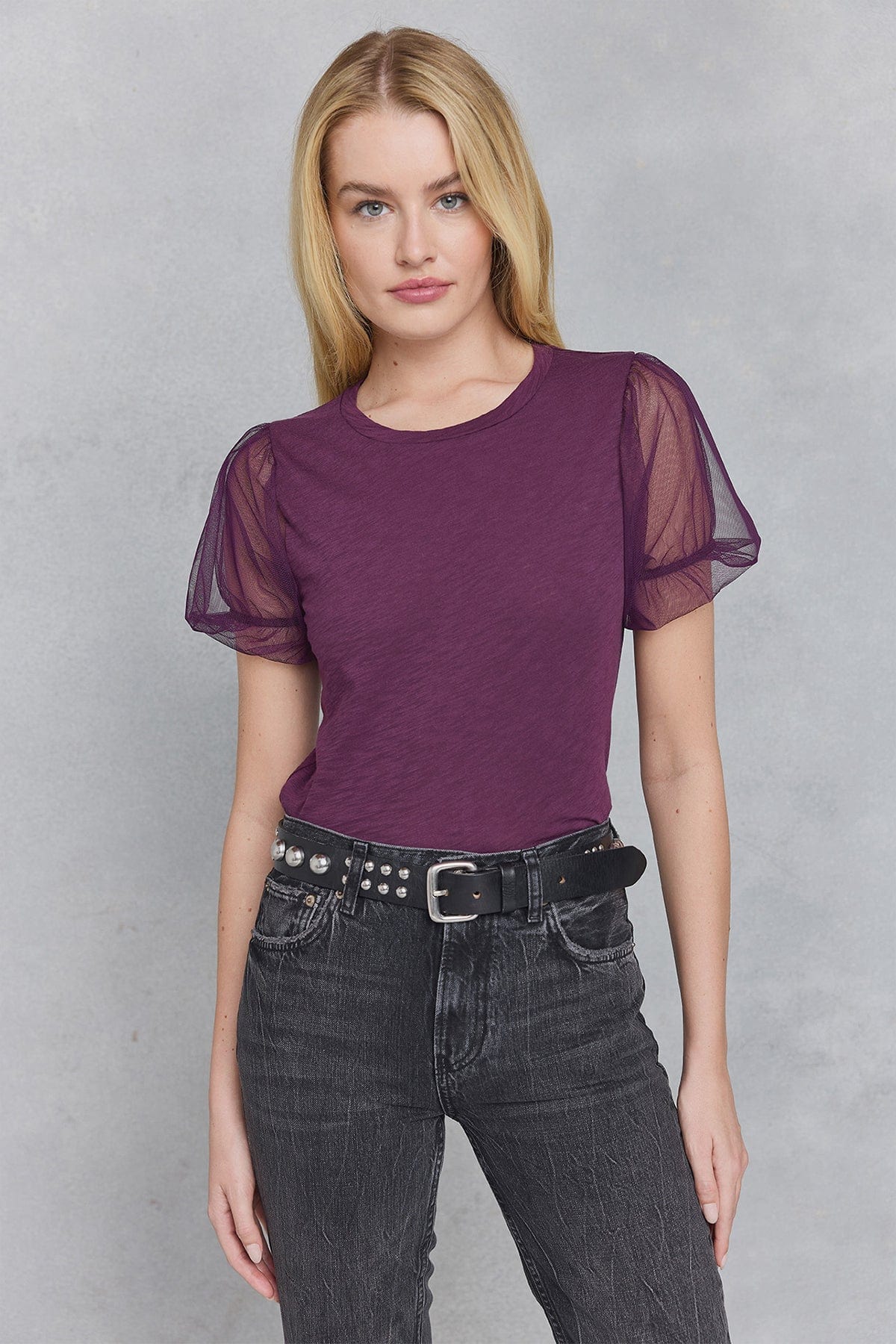 Tulle Princess Sleeve Tee - Goldie LeWinter