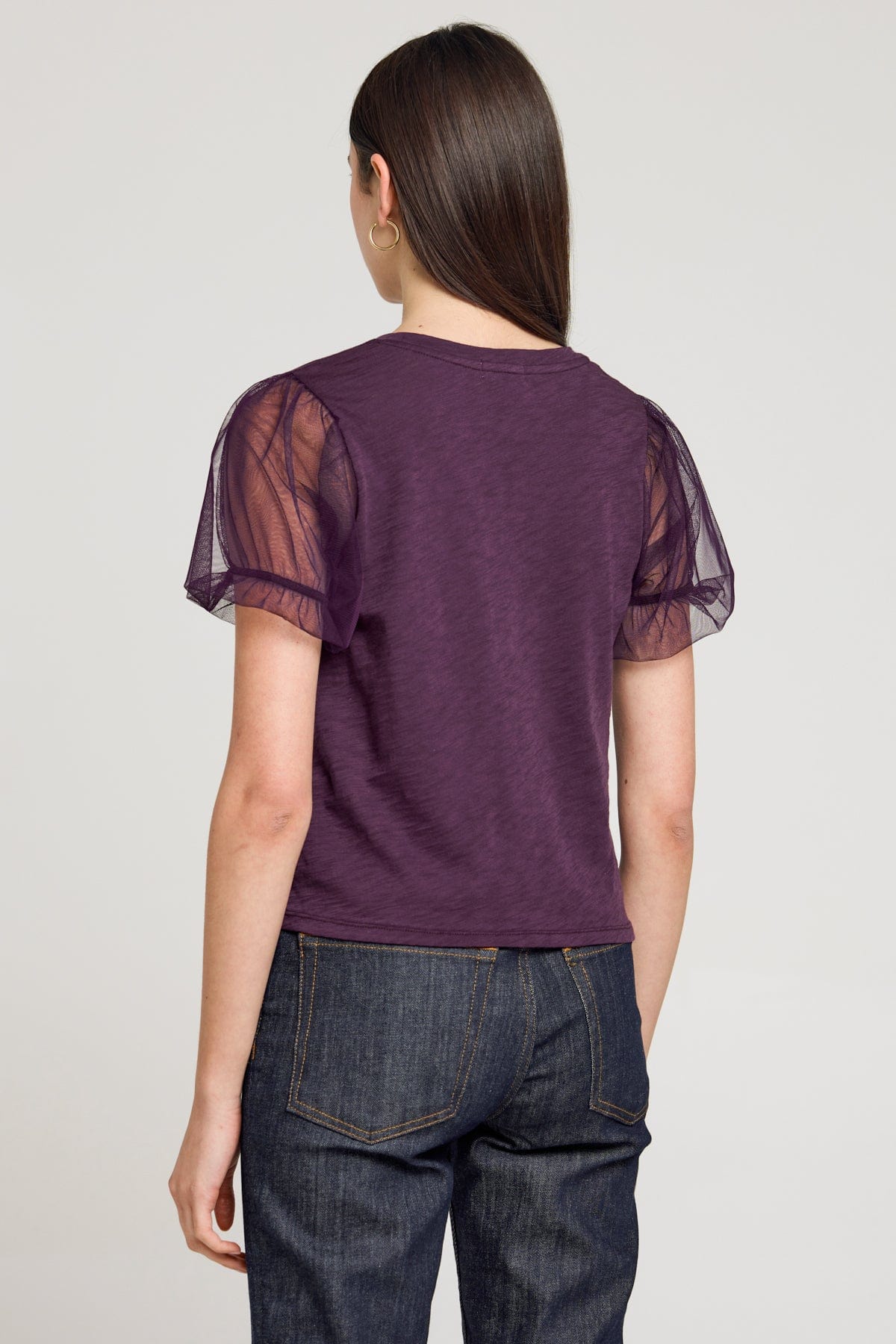 Tulle Princess Sleeve Tee - Goldie LeWinter