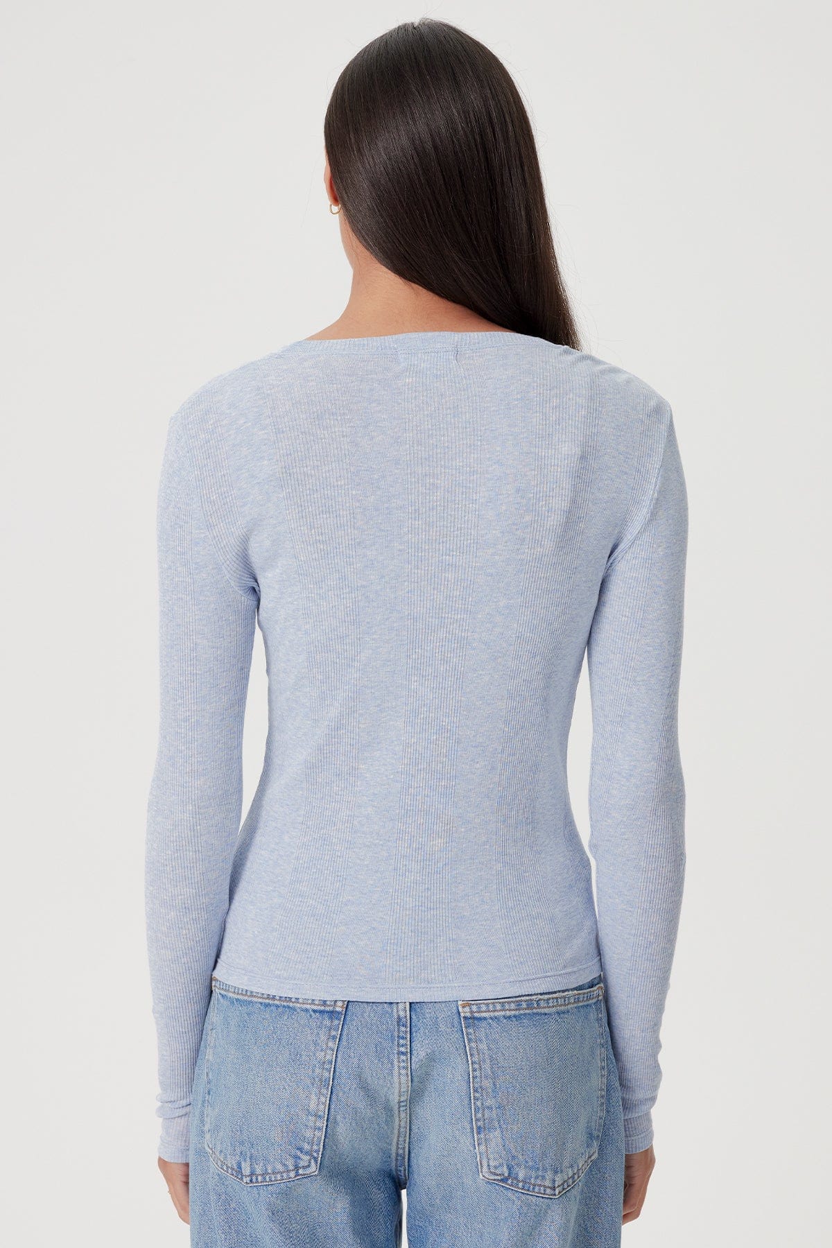 Valerie Top - Goldie LeWinter #color_blue heather
