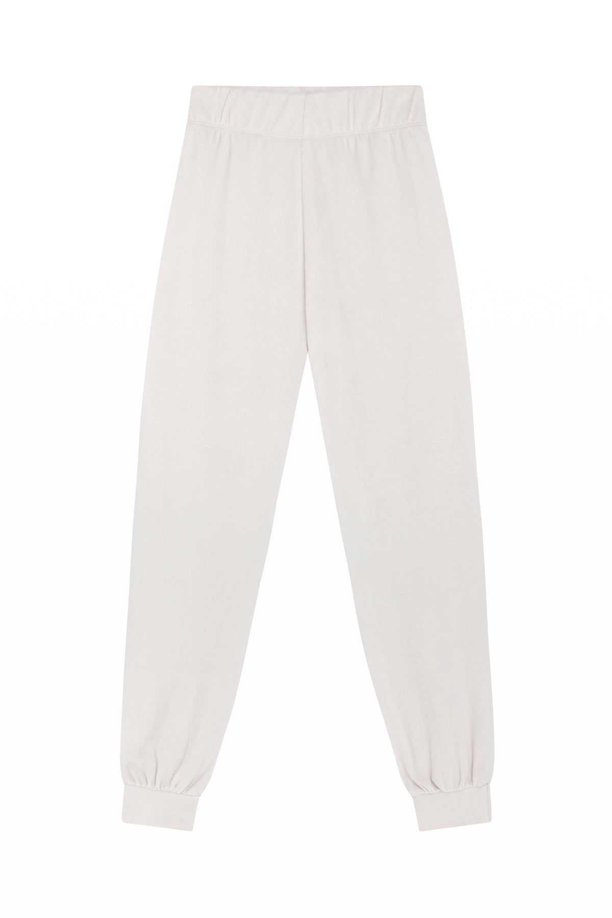 Velour Crush Jogger - Goldie LeWinter #color_white sand