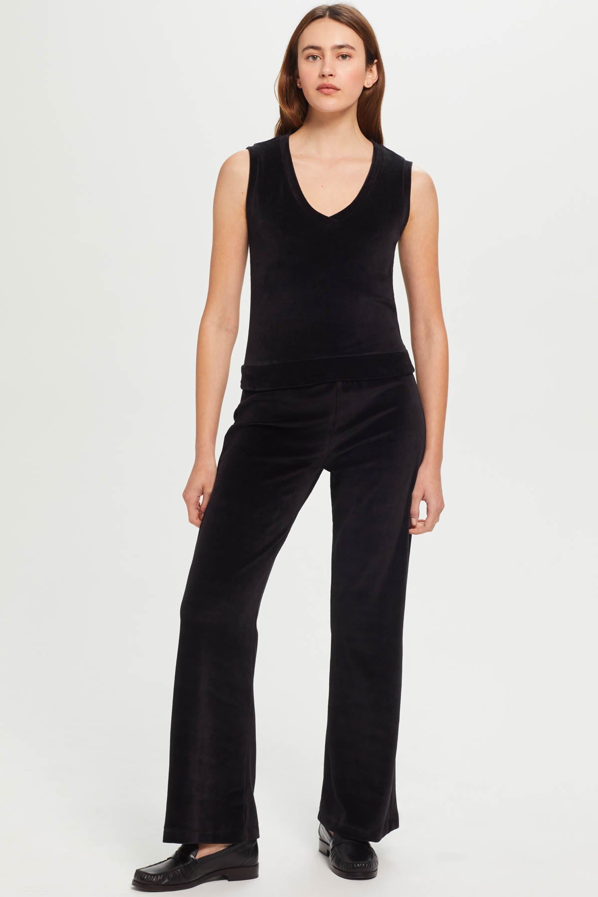 Velour Crush Pant - Goldie LeWinter #color_black