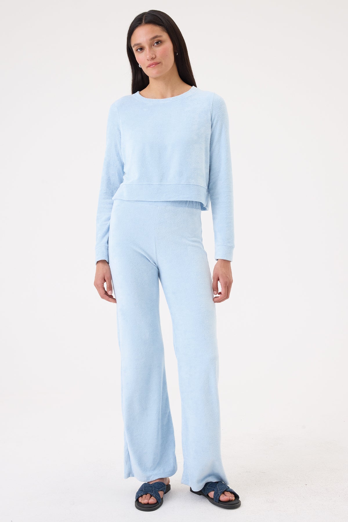 Velour Crush Pant - Goldie LeWinter #color_placid - online exclusive