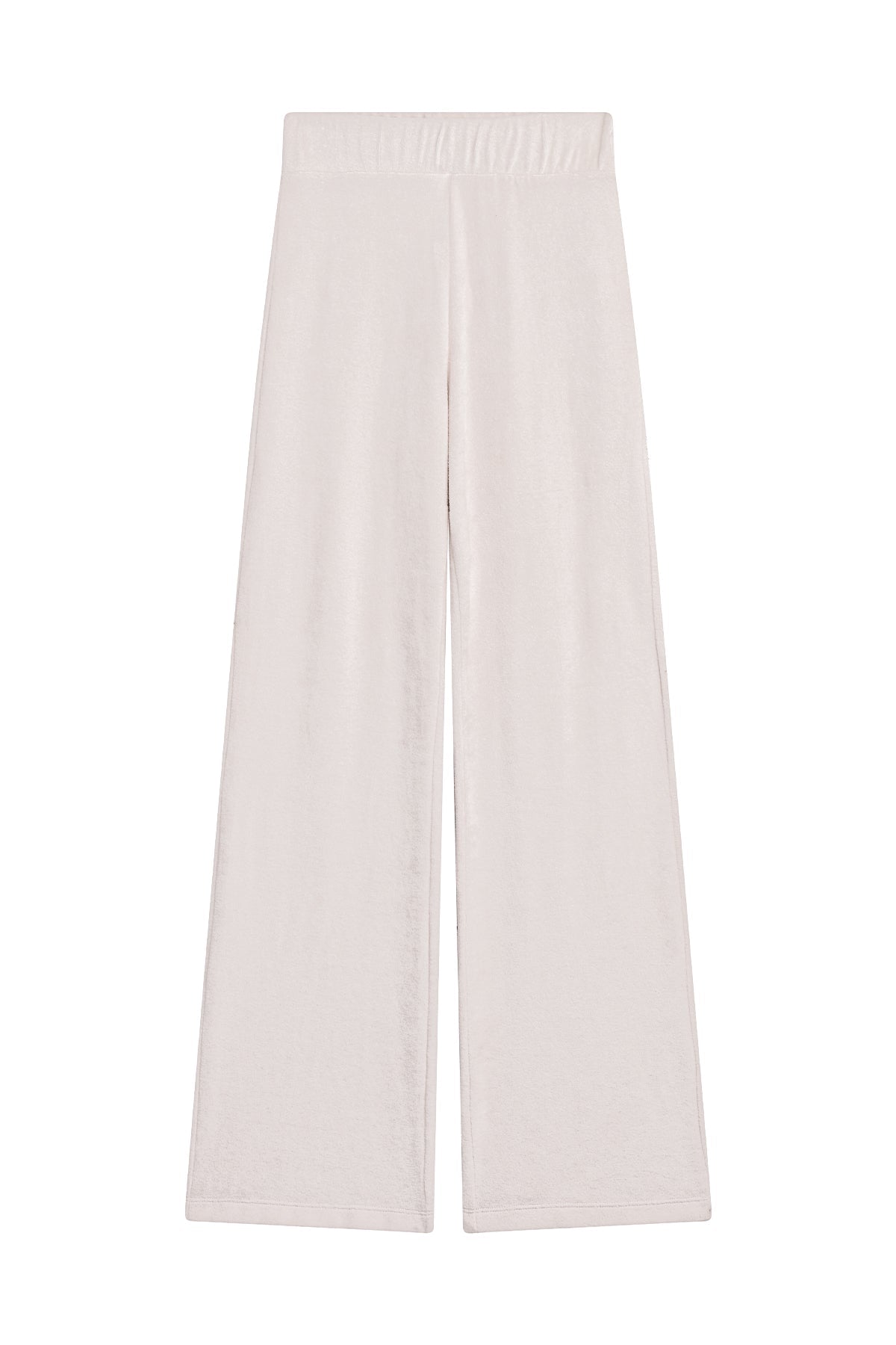 Velour Crush Pant - Goldie LeWinter #color_white sand