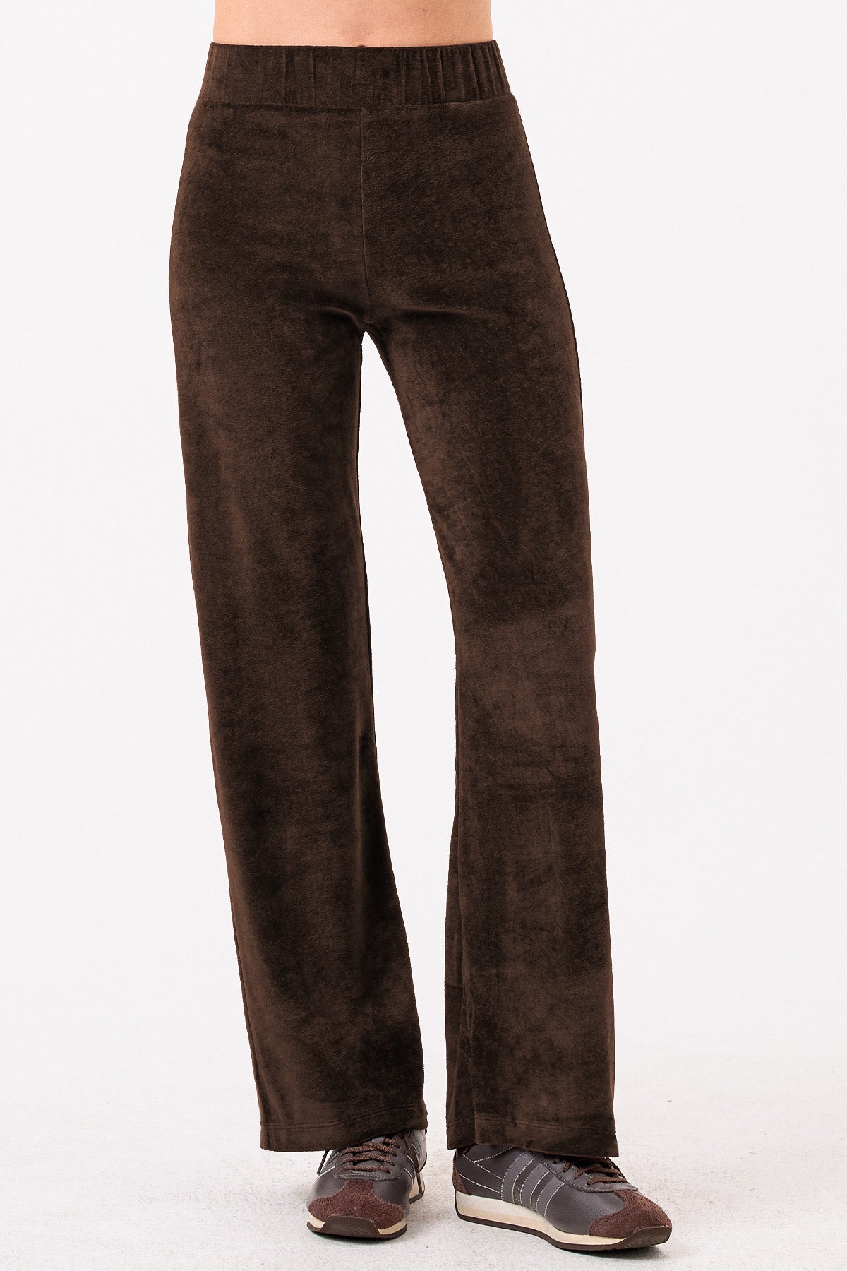 Velour Crush Pant - Goldie LeWinter #color_coffee - limited edition