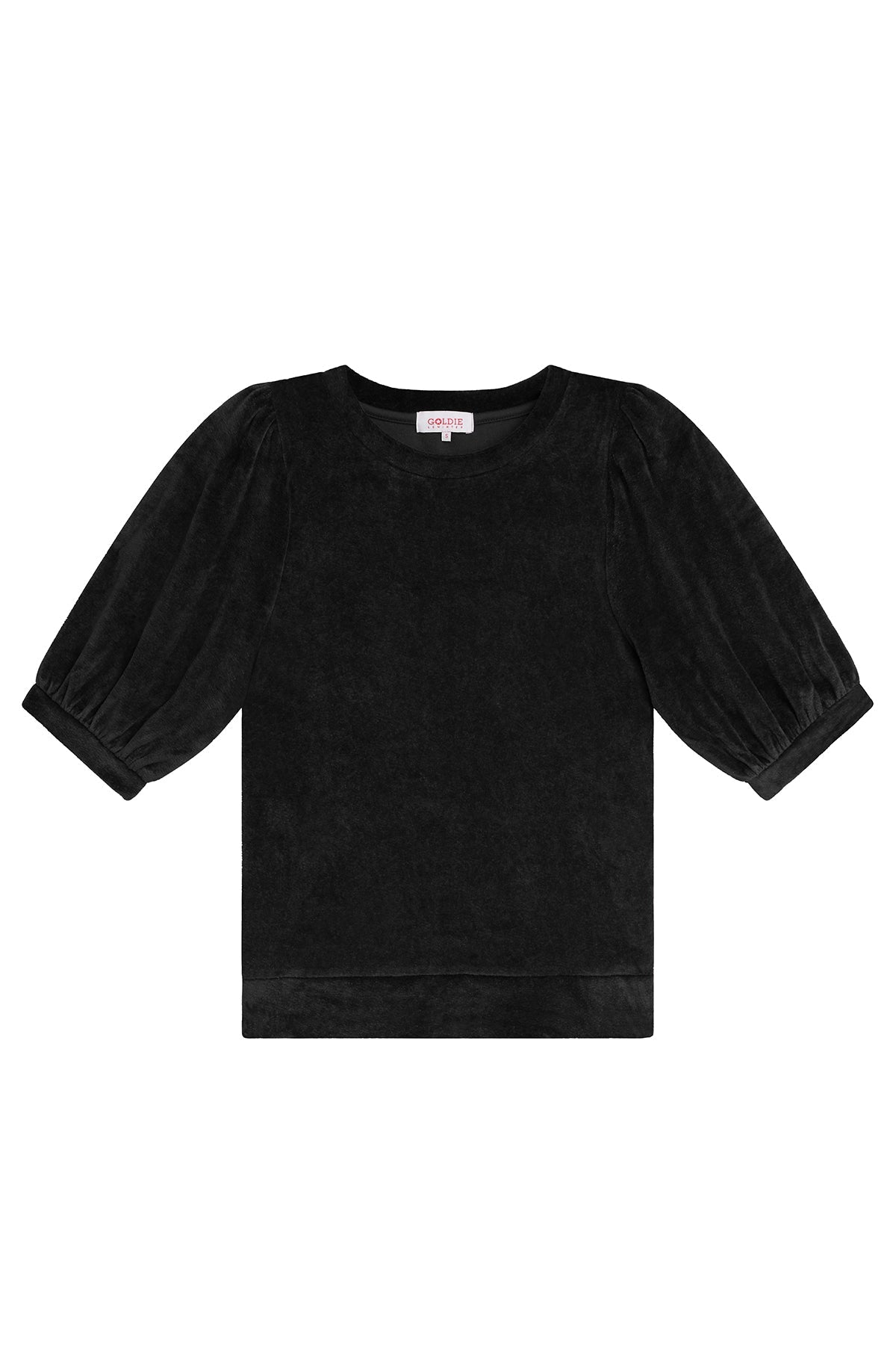 Velour Crush Top - Goldie LeWinter #color_black