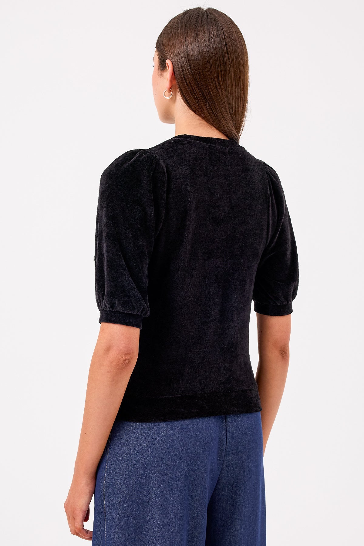 Velour Crush Top - Goldie LeWinter #color_black