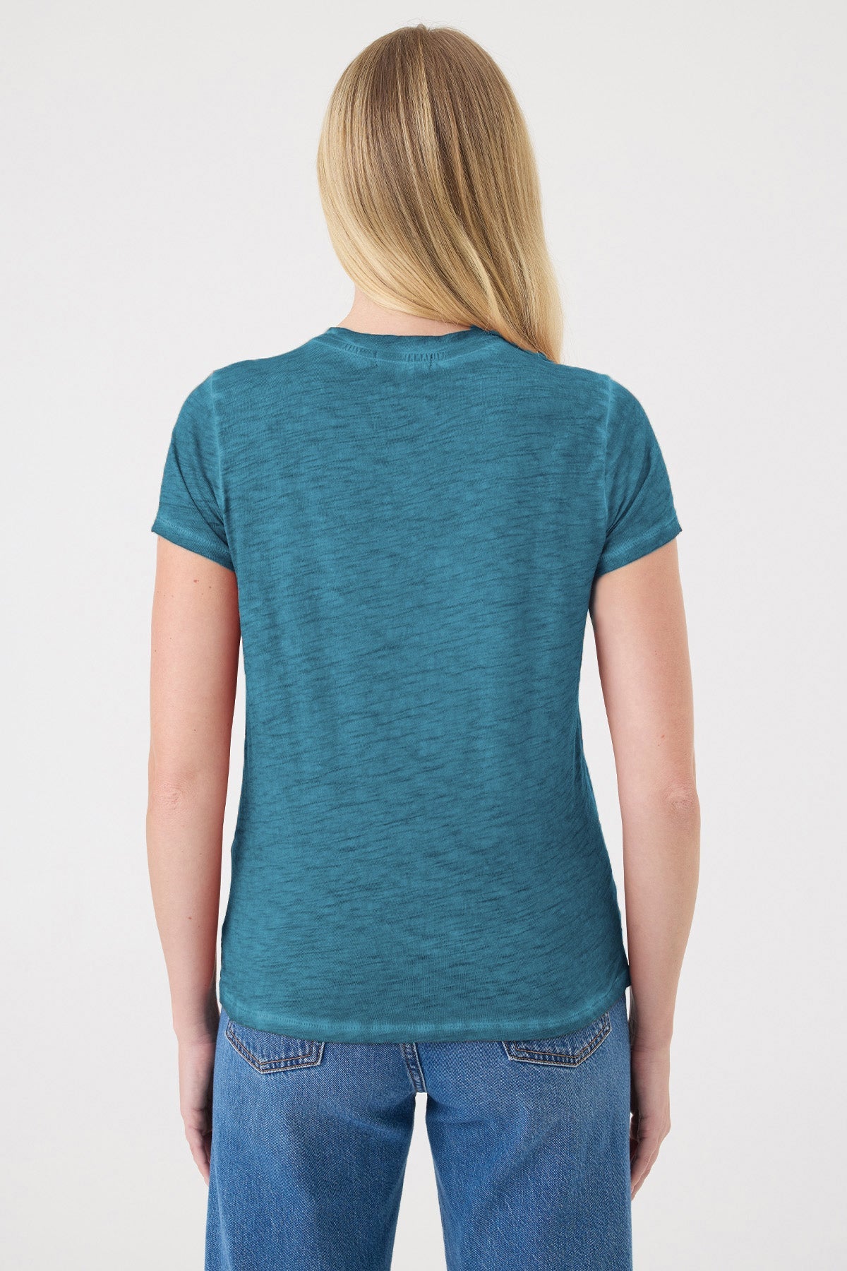 Vintage Wash Boy Tee - Goldie LeWinter #color_lyons blue