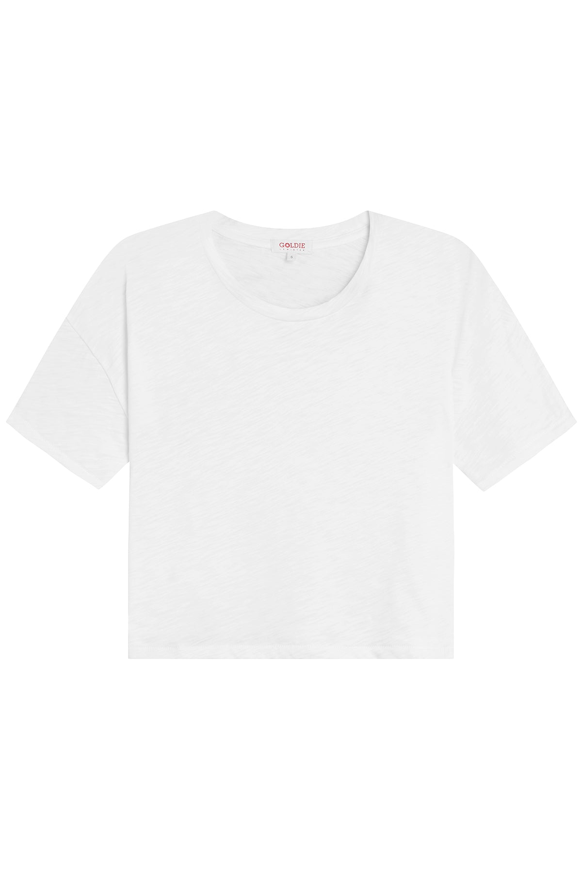 Signature Slub Crop Tee