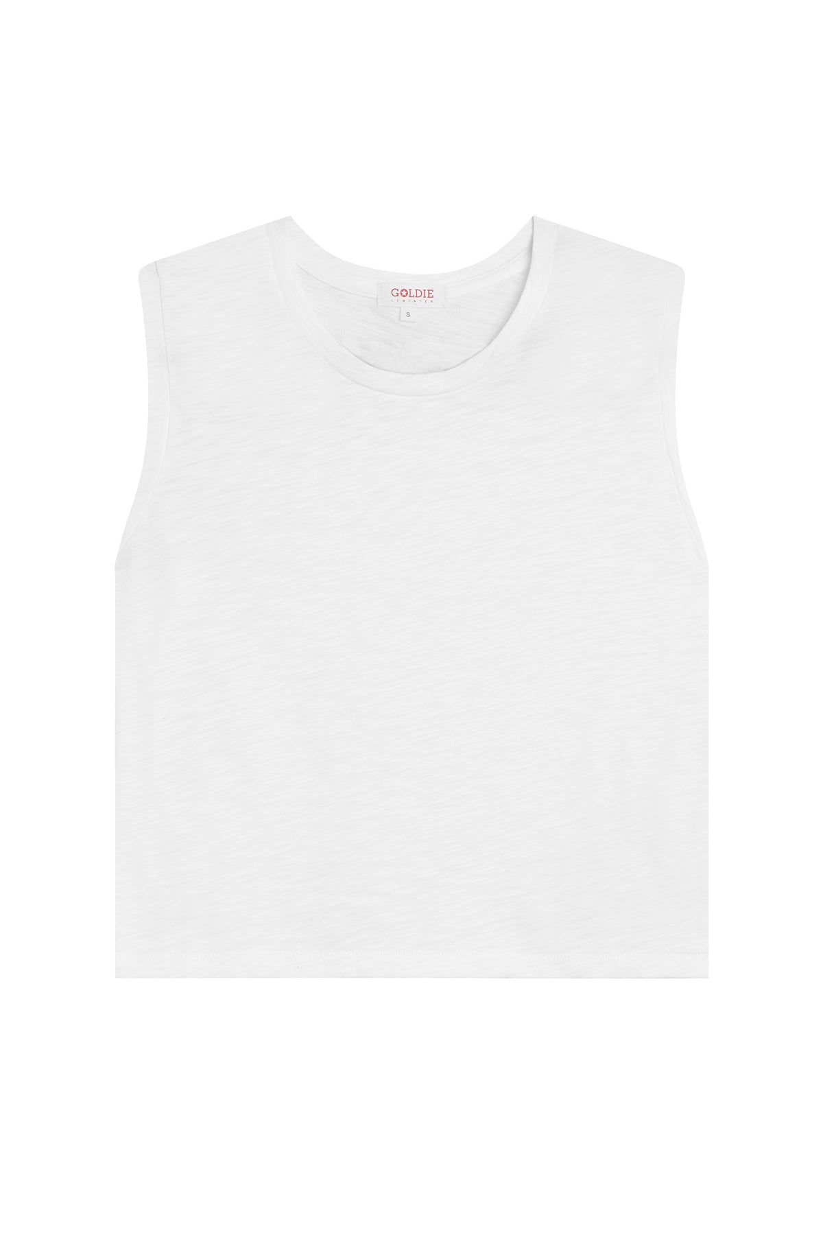Signature Slub Crop Tank