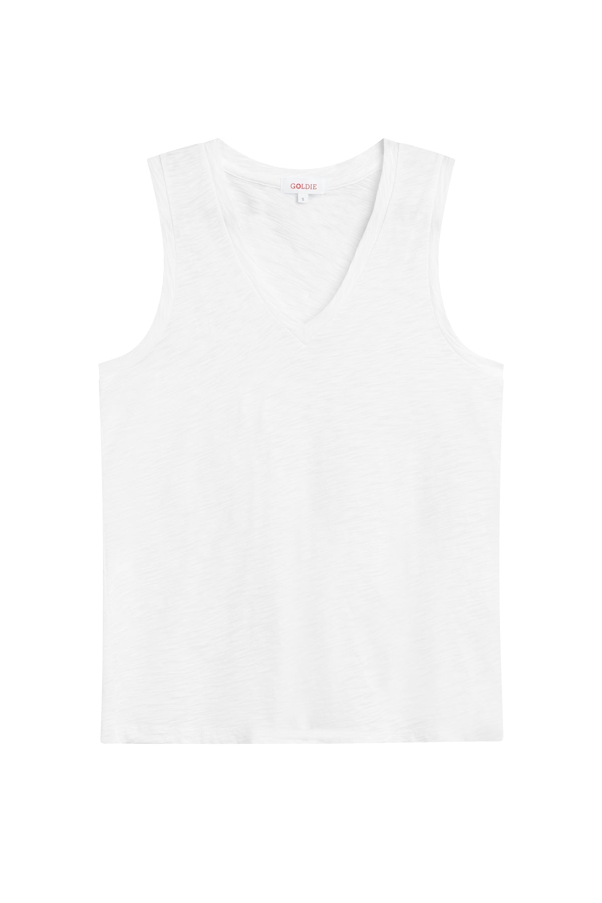 Signature Slub V Neck Tank
