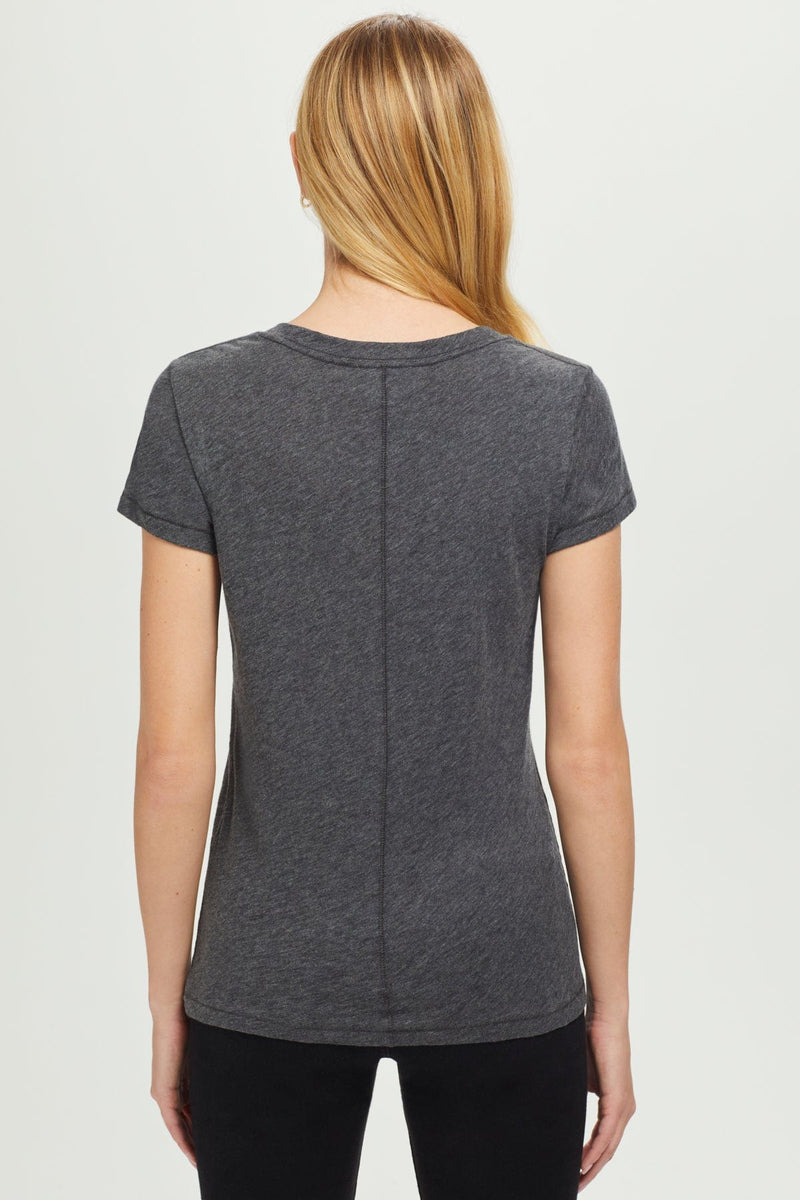 Signature Slub V Neck Tee - Goldie Lewinter
