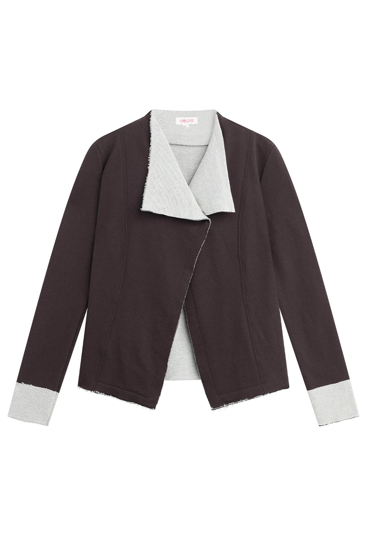 Melrose Drape Jacket - Goldie LeWinter #color_coffee - limited edition