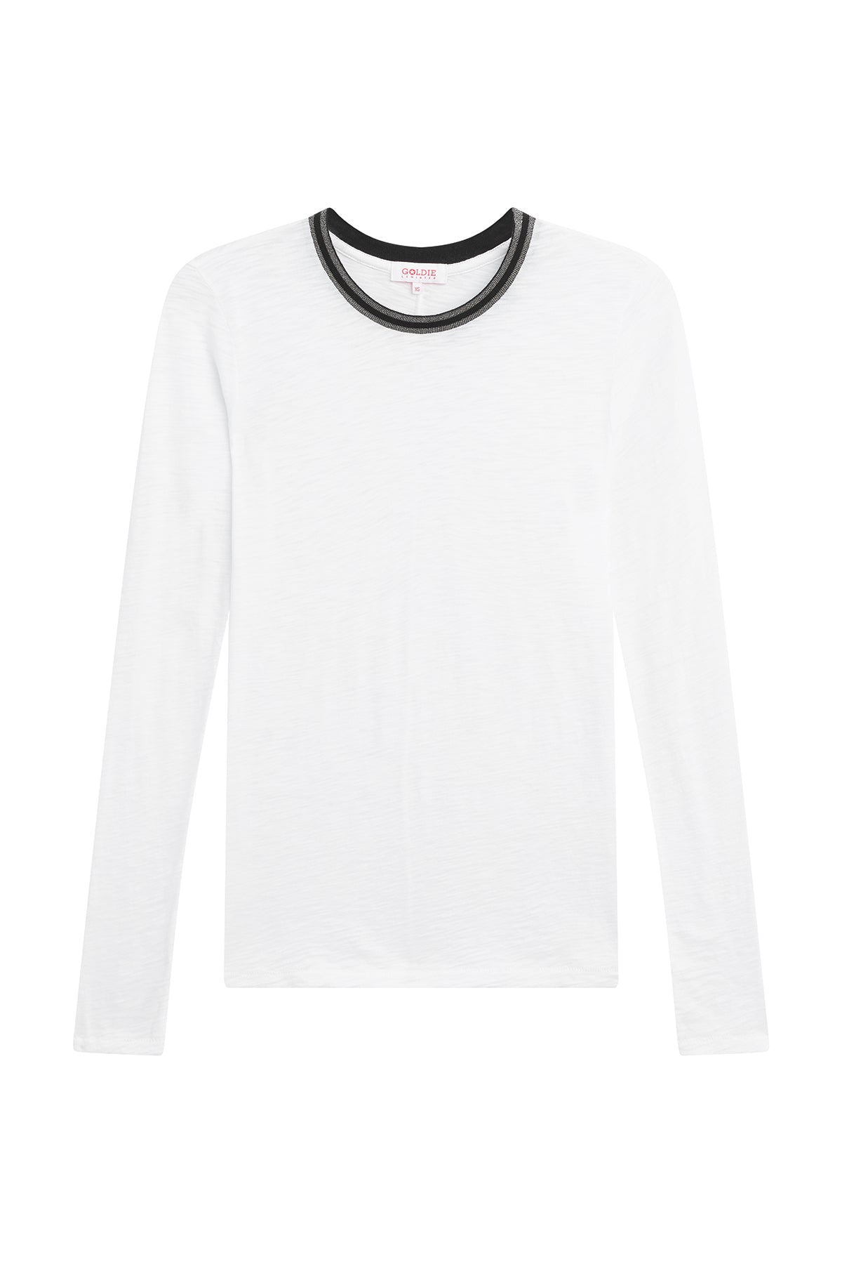 Daylight Shimmer Tipped Ringer Top