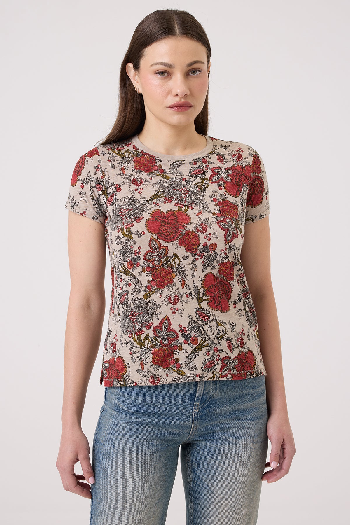 Tapestry Floral Boy Tee