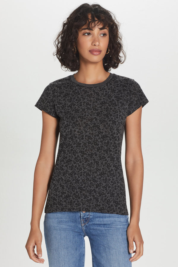Forget Me Not Ringer Tee - Goldie LeWinter
