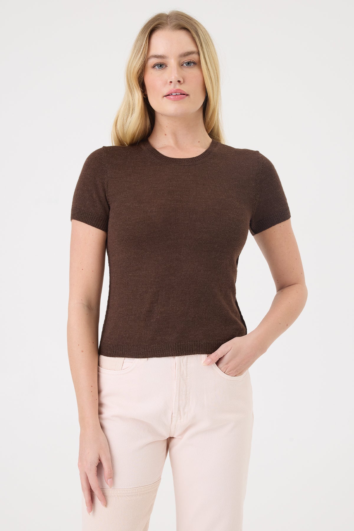 Mila Tee - Goldie LeWinter #color_coffee - limited edition