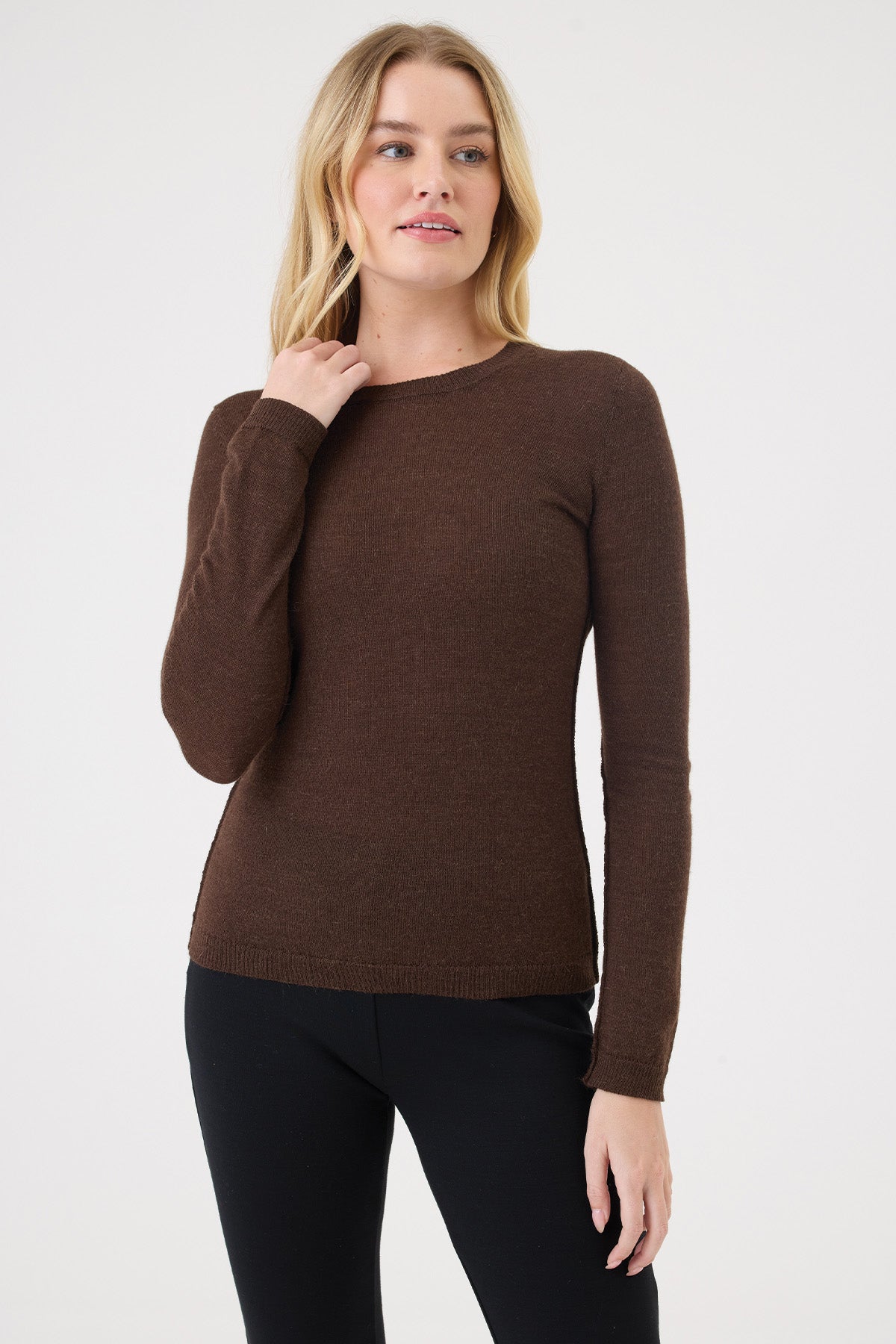 Margaux Sweater - Goldie LeWinter #color_coffee - limited edition