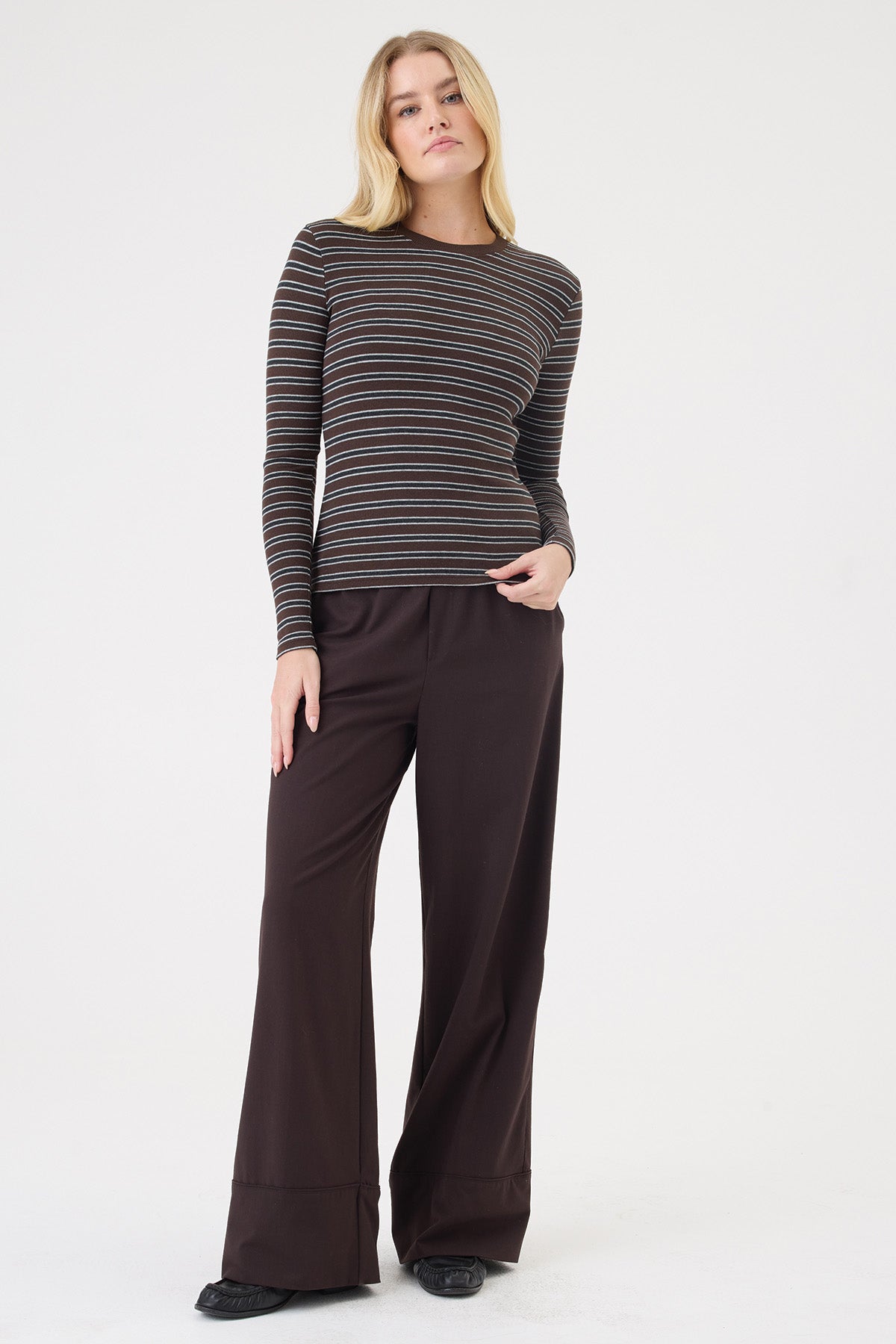 Shadow Stripe Top