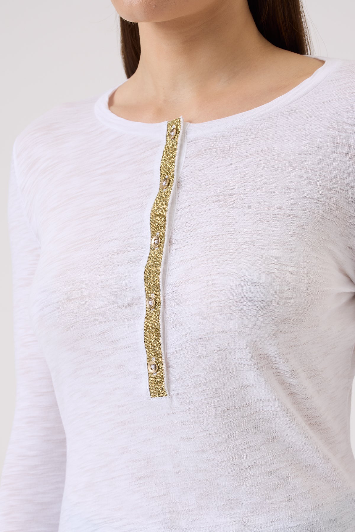 Pavé Shimmer Henley