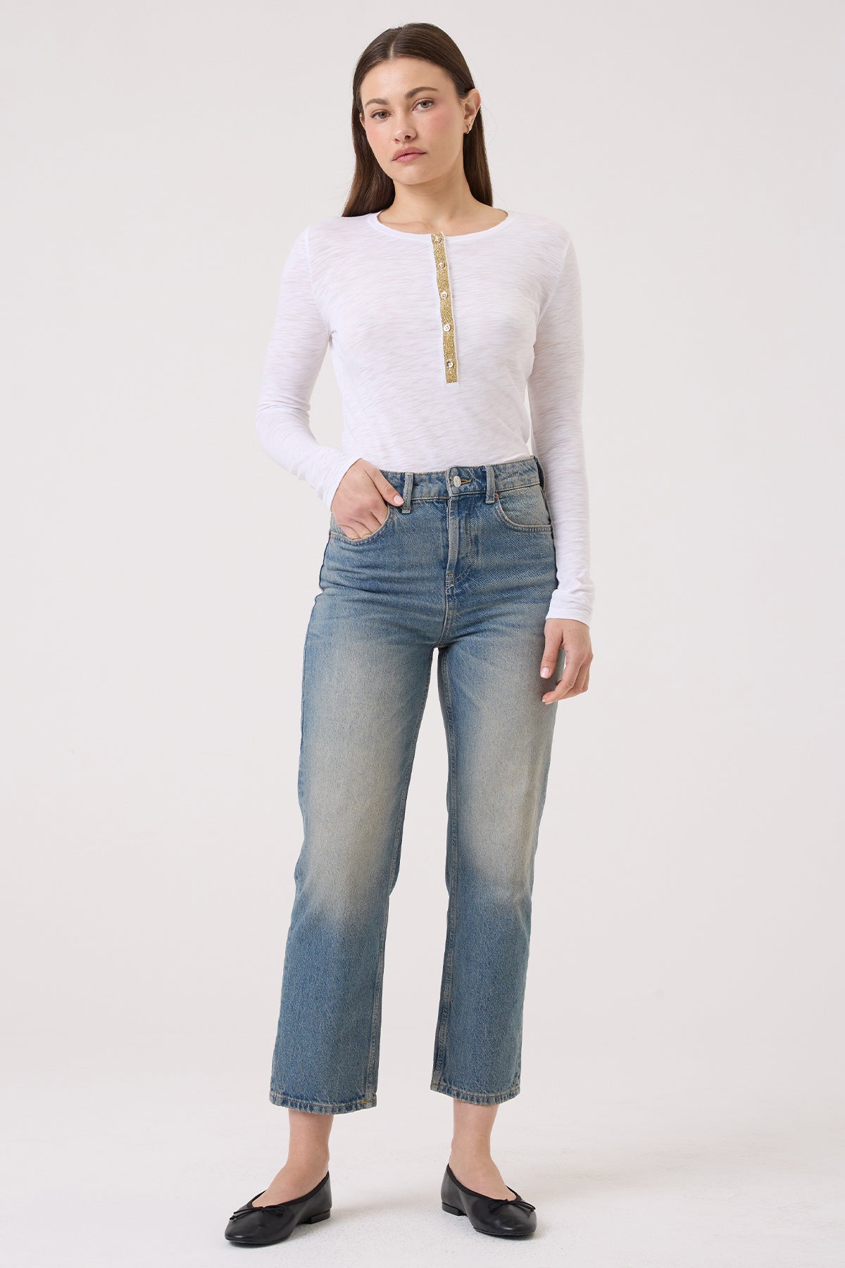 Pavé Shimmer Henley