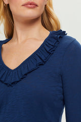 Amour Ruffle Top - Goldie Lewinter