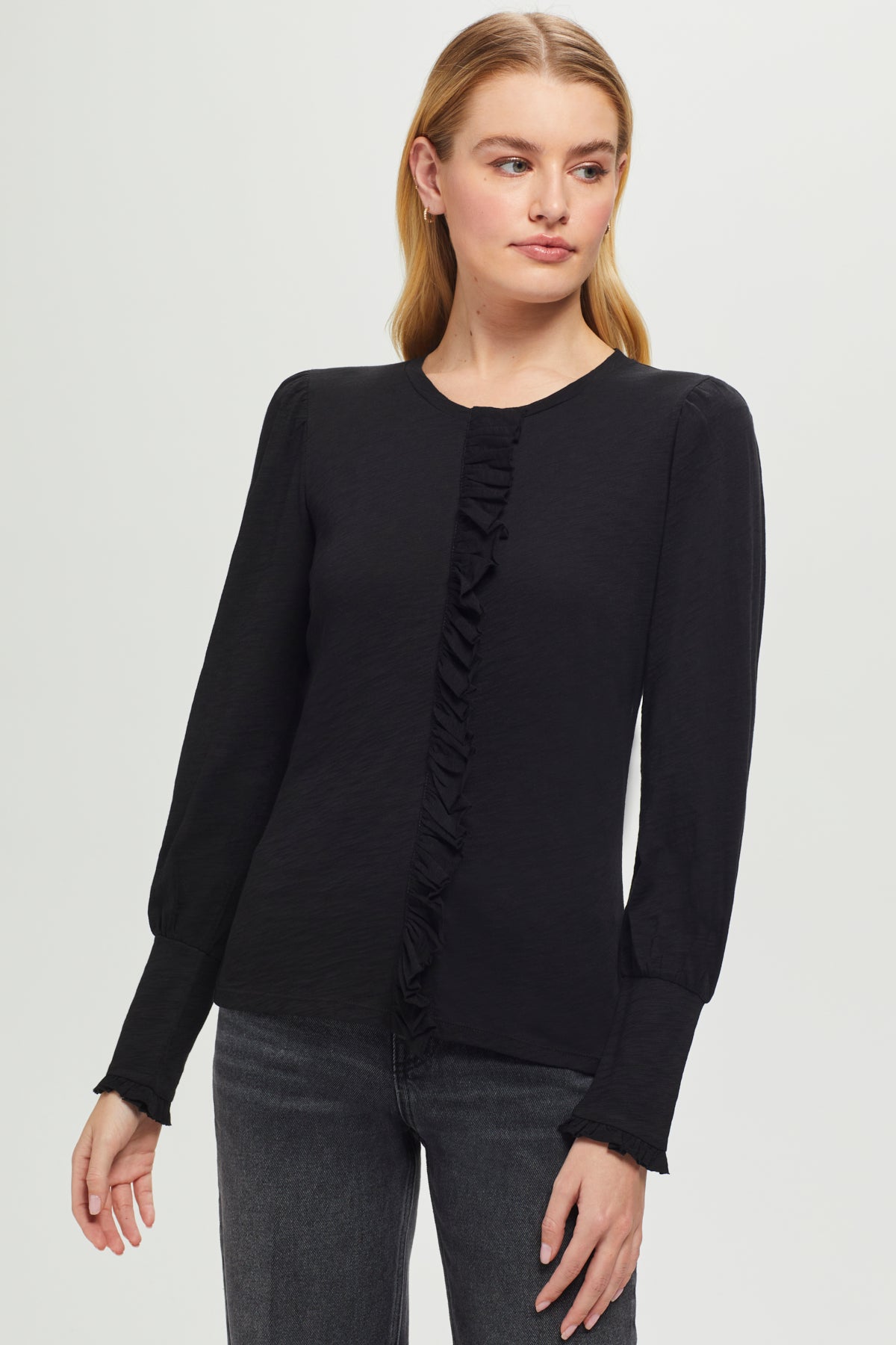 Anabella Ruffle Blouse - Goldie Lewinter