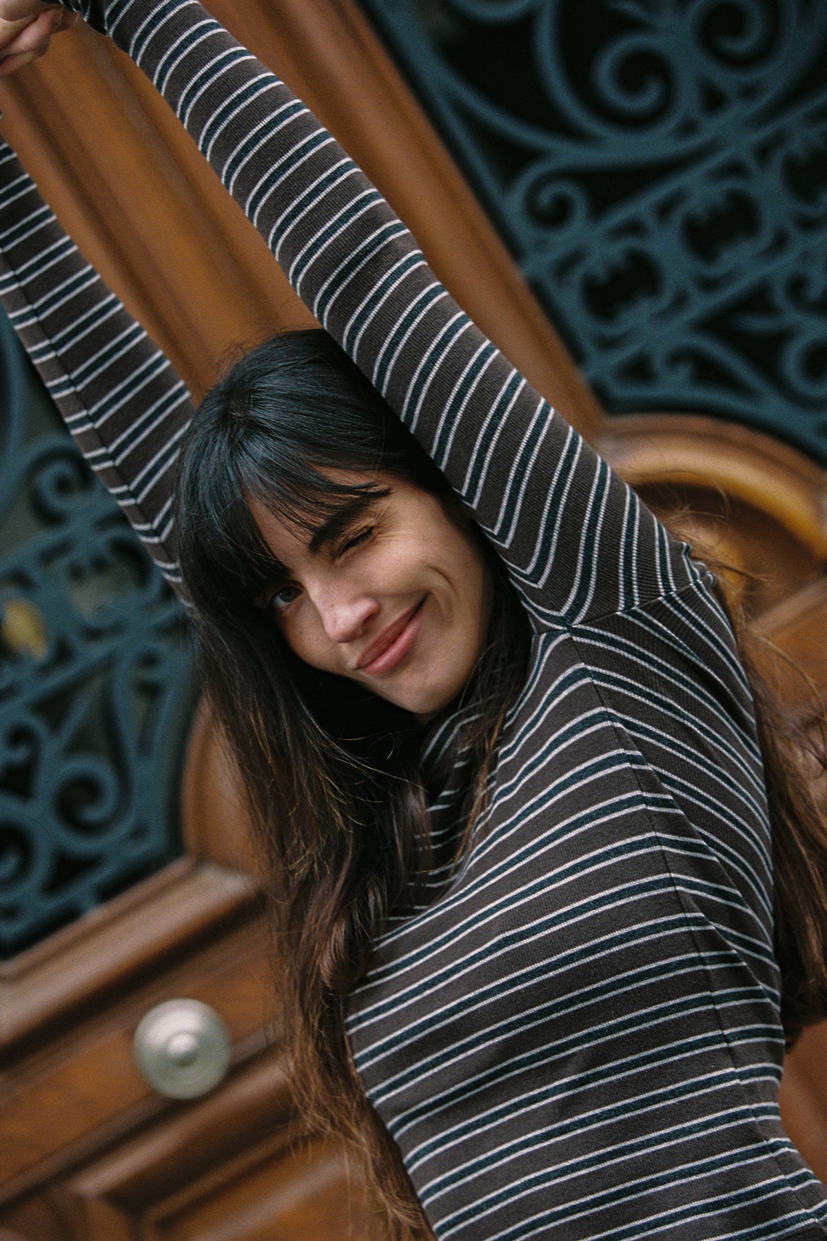 Shadow Stripe Top