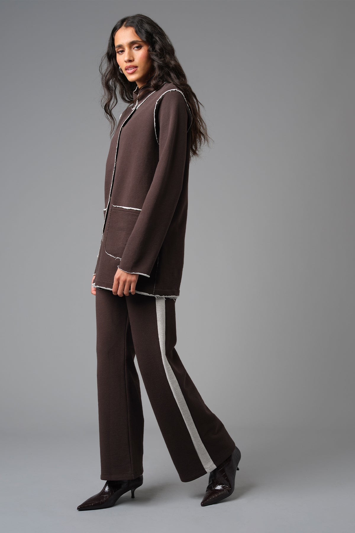 Melrose Studio Pant - Goldie LeWinter #color_coffee - limited edition