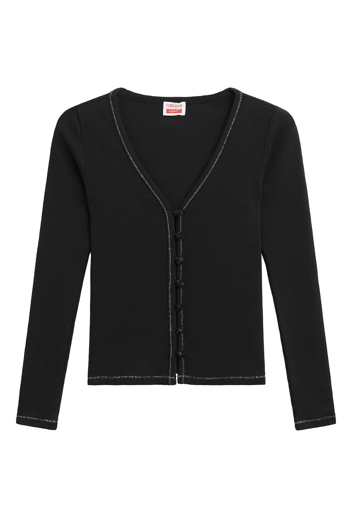 Céleste Organic Micro Rib Cardigan