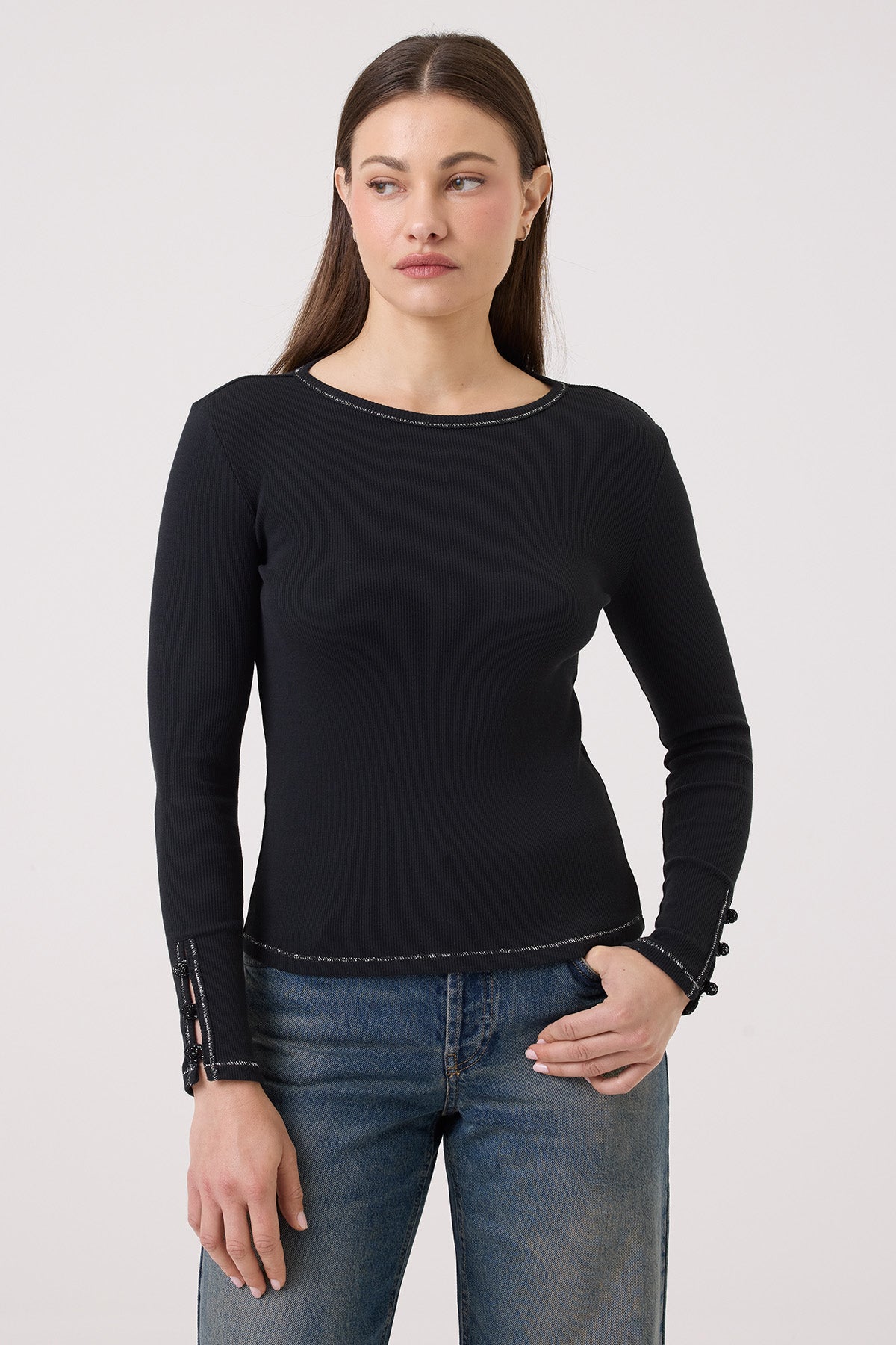 Céleste Organic Micro Rib Top