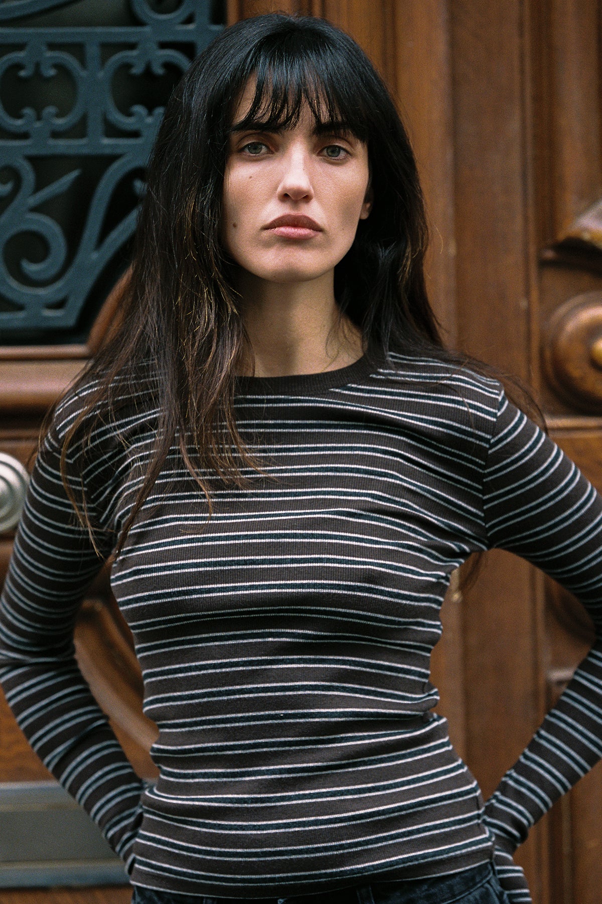 Shadow Stripe Top