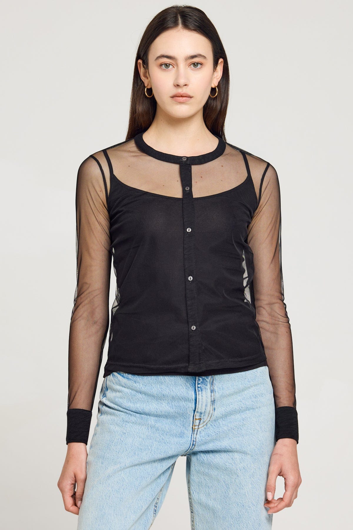 About Last Night Tulle Shirt - Goldie LeWinter